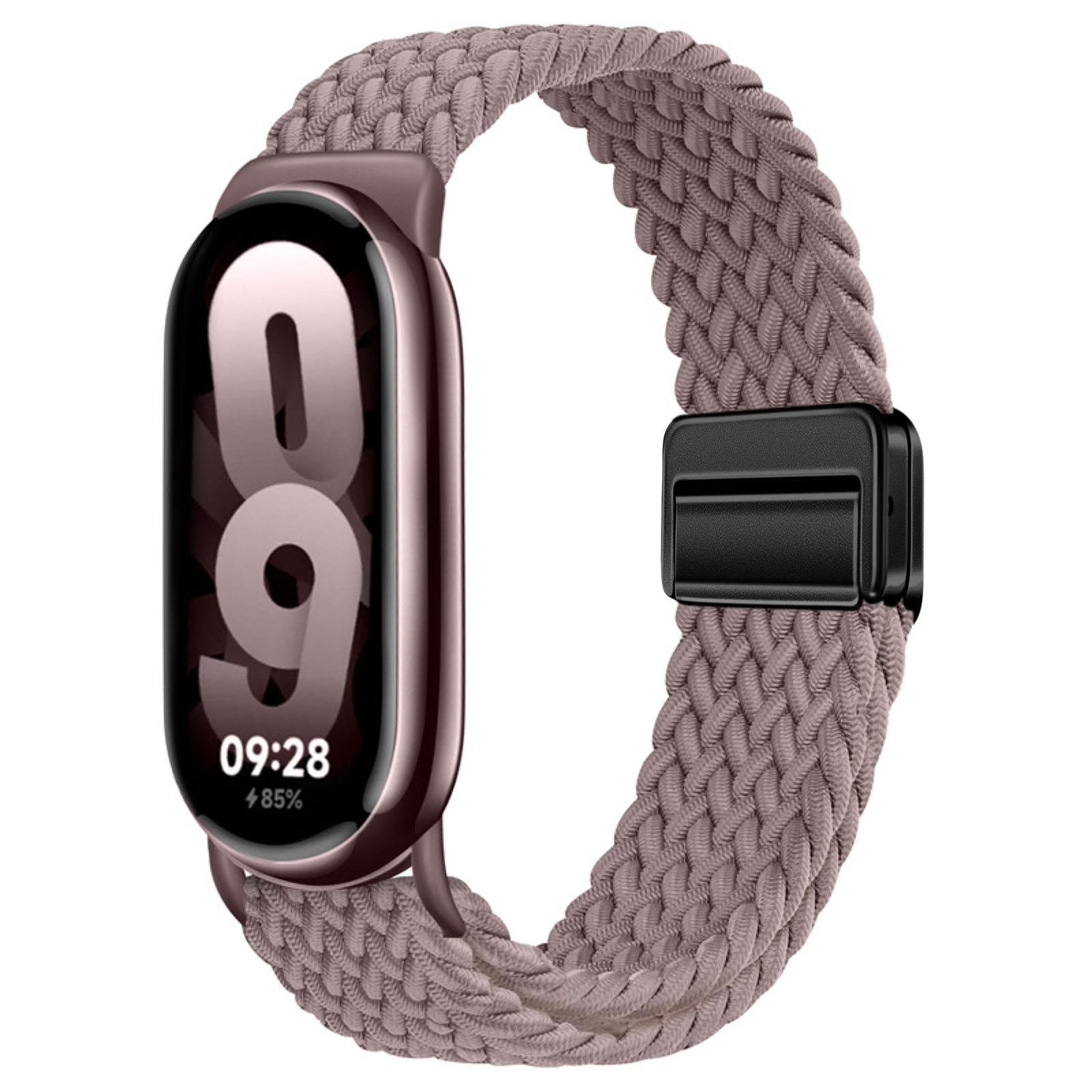 Xiaomi Smart Band 10 9 8 Braided Nylon Watch Band With Magnetic Buckle Adjustable Replacement Strap 17