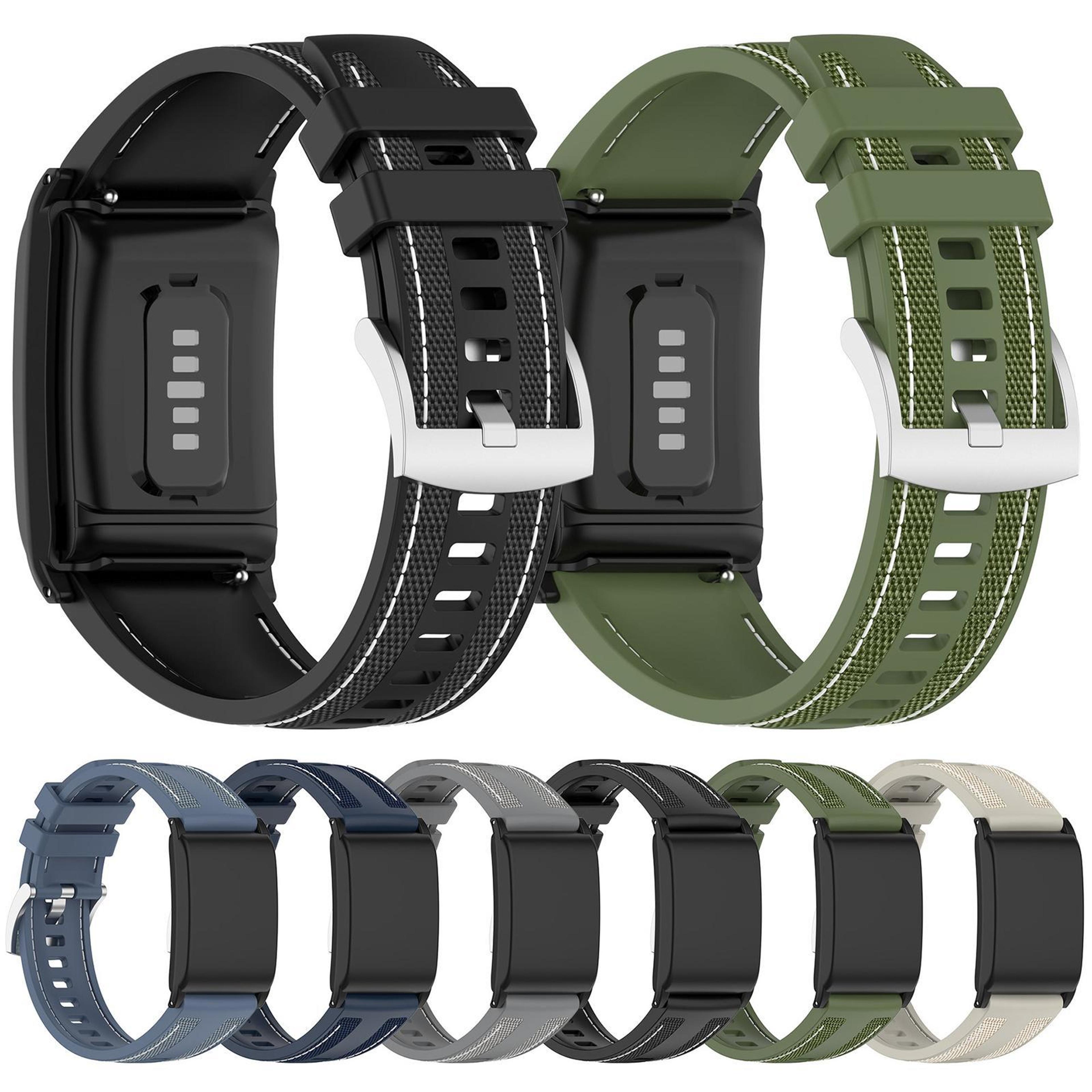 XDfind WHOOP 50 Band Hybrid Nylon Silicone Replacement Watch Strap For WHOOP 40 3