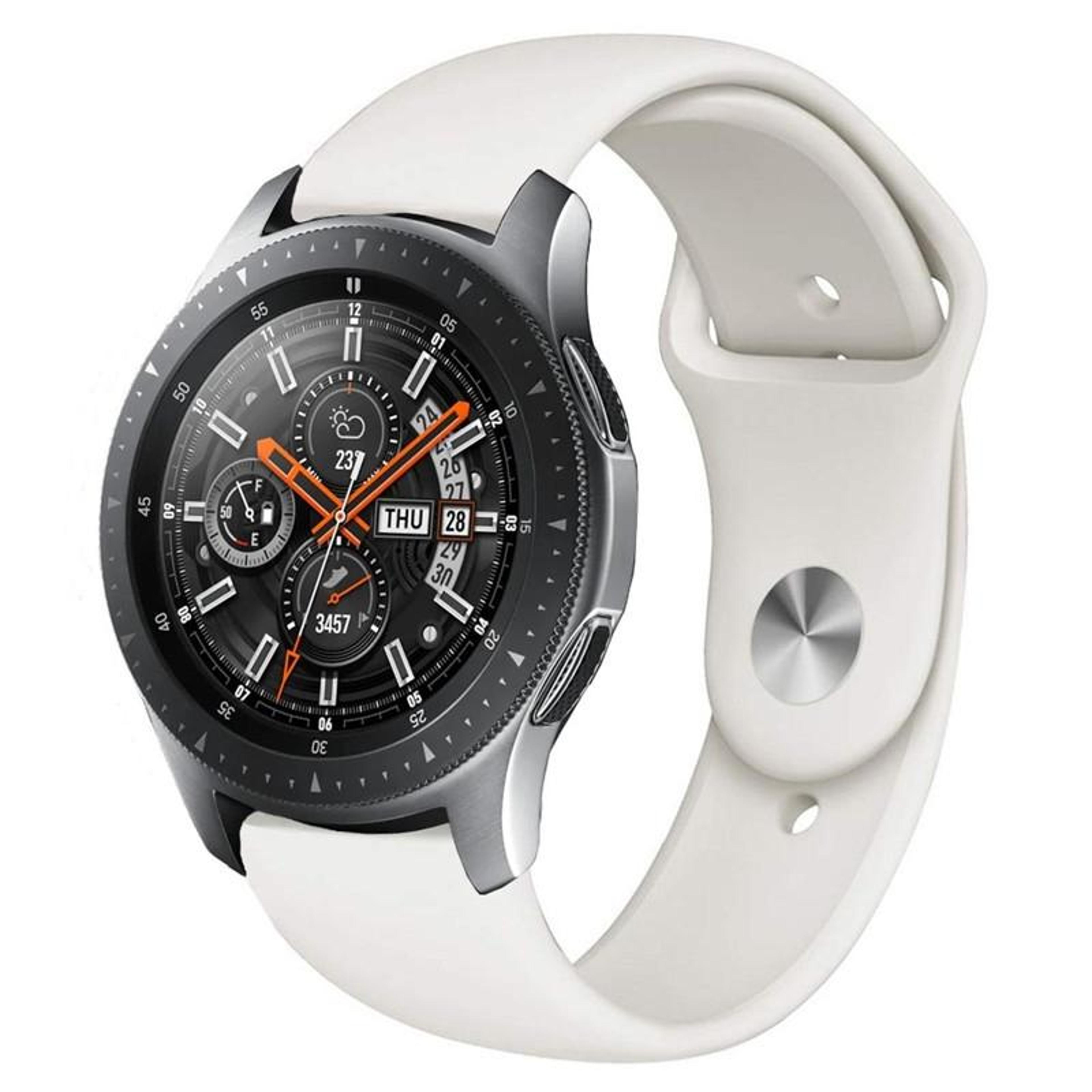 Samsung Galaxy Watch Active 20mm Silicone Watch Band Soft Adjustable Replacement Watch Strap 4