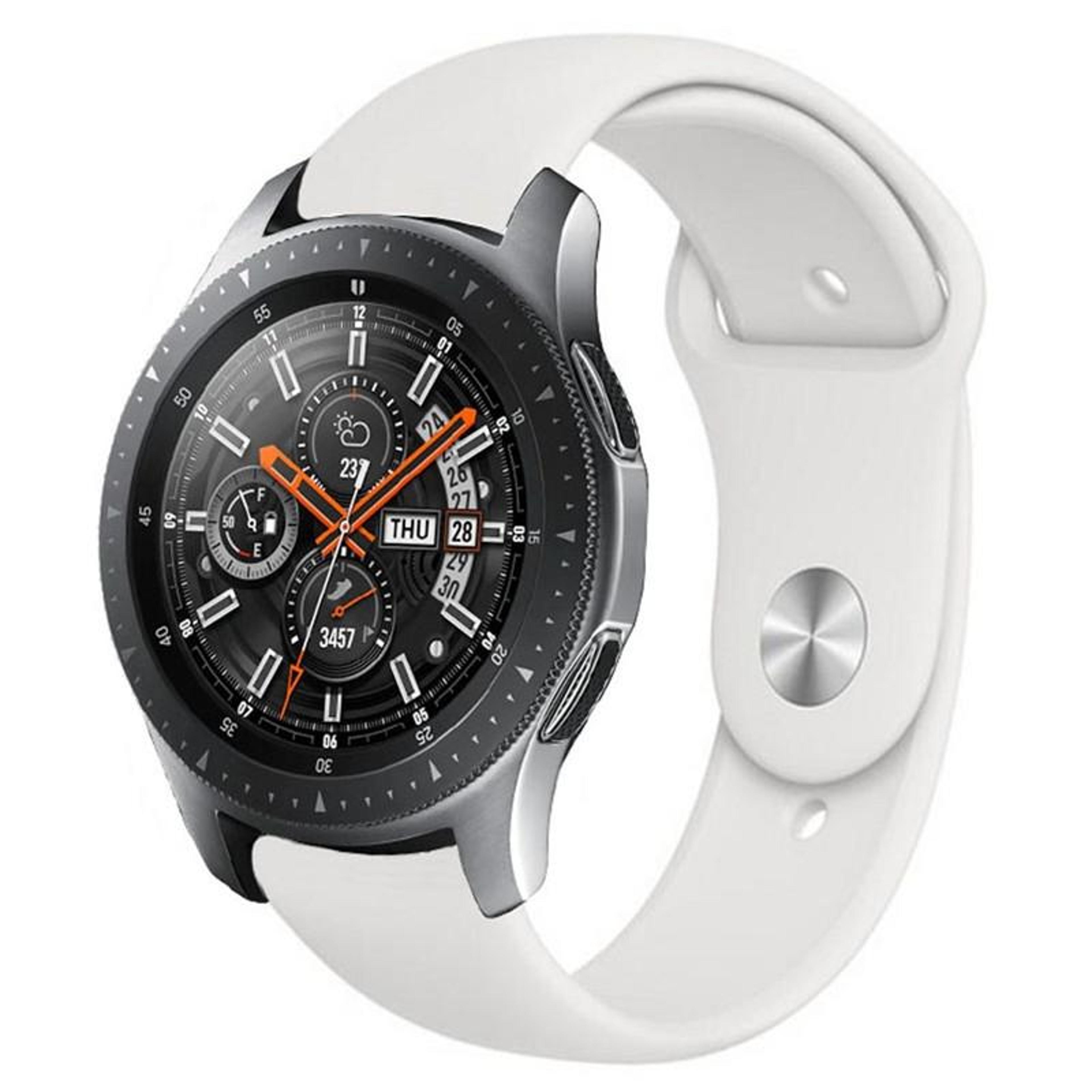 Samsung Galaxy Watch Active 20mm Silicone Watch Band Soft Adjustable Replacement Watch Strap 14