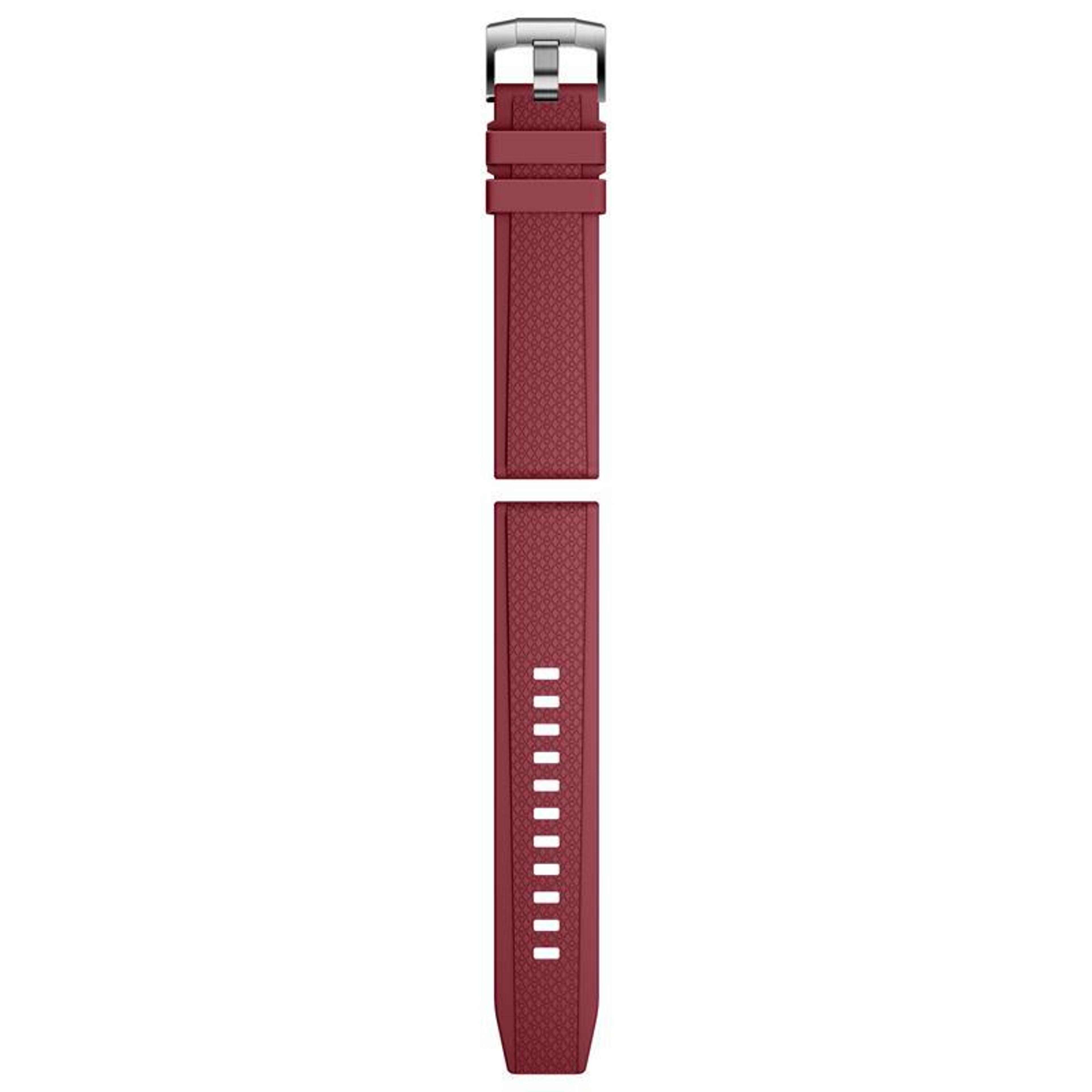 Fluororubber Watch Band Textured Replacement Strap For Longines Comfortable Adjustable Wristband 4