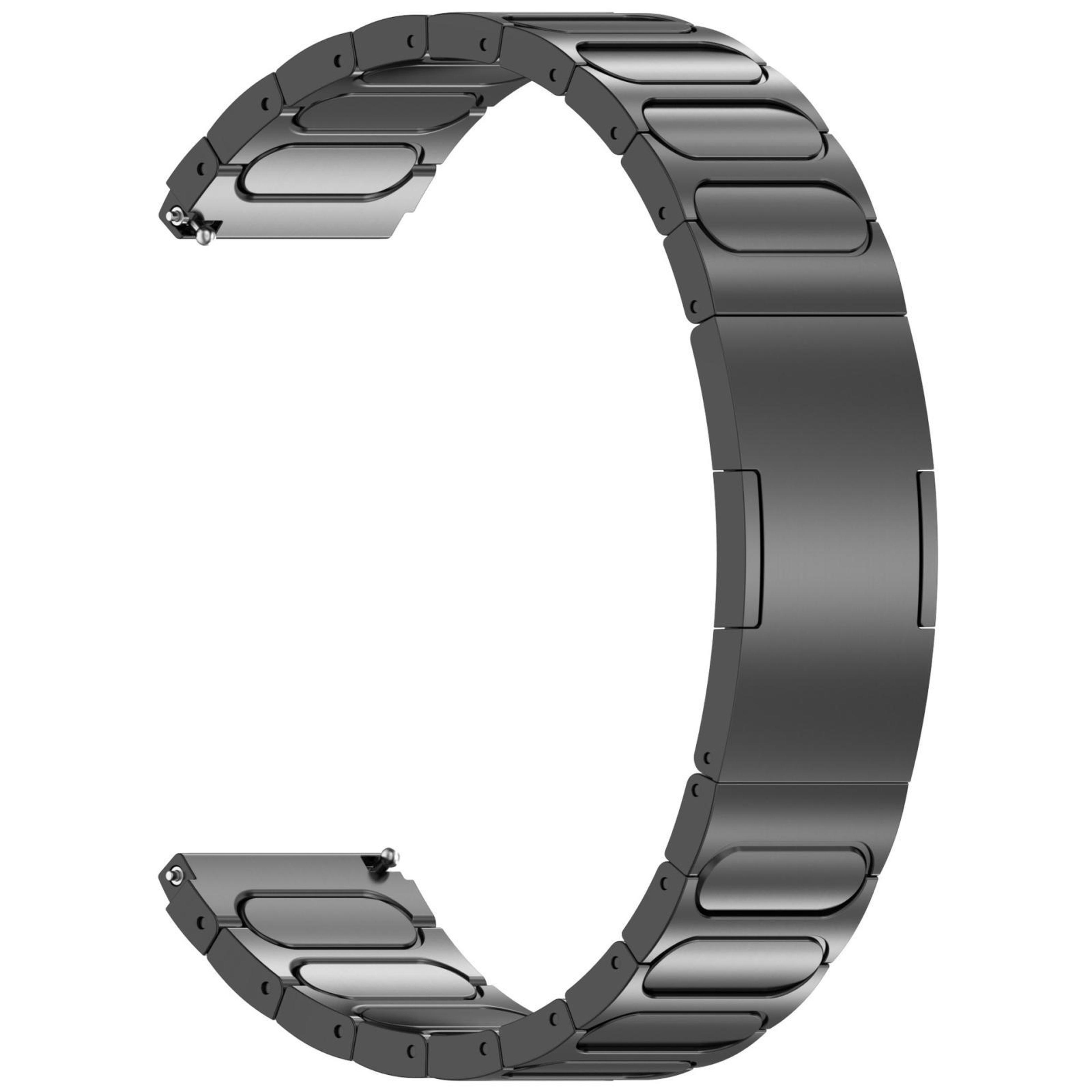 Titanium Watch Band With Round I Shaped Buckle Adjustable Metal Watch Strap 2