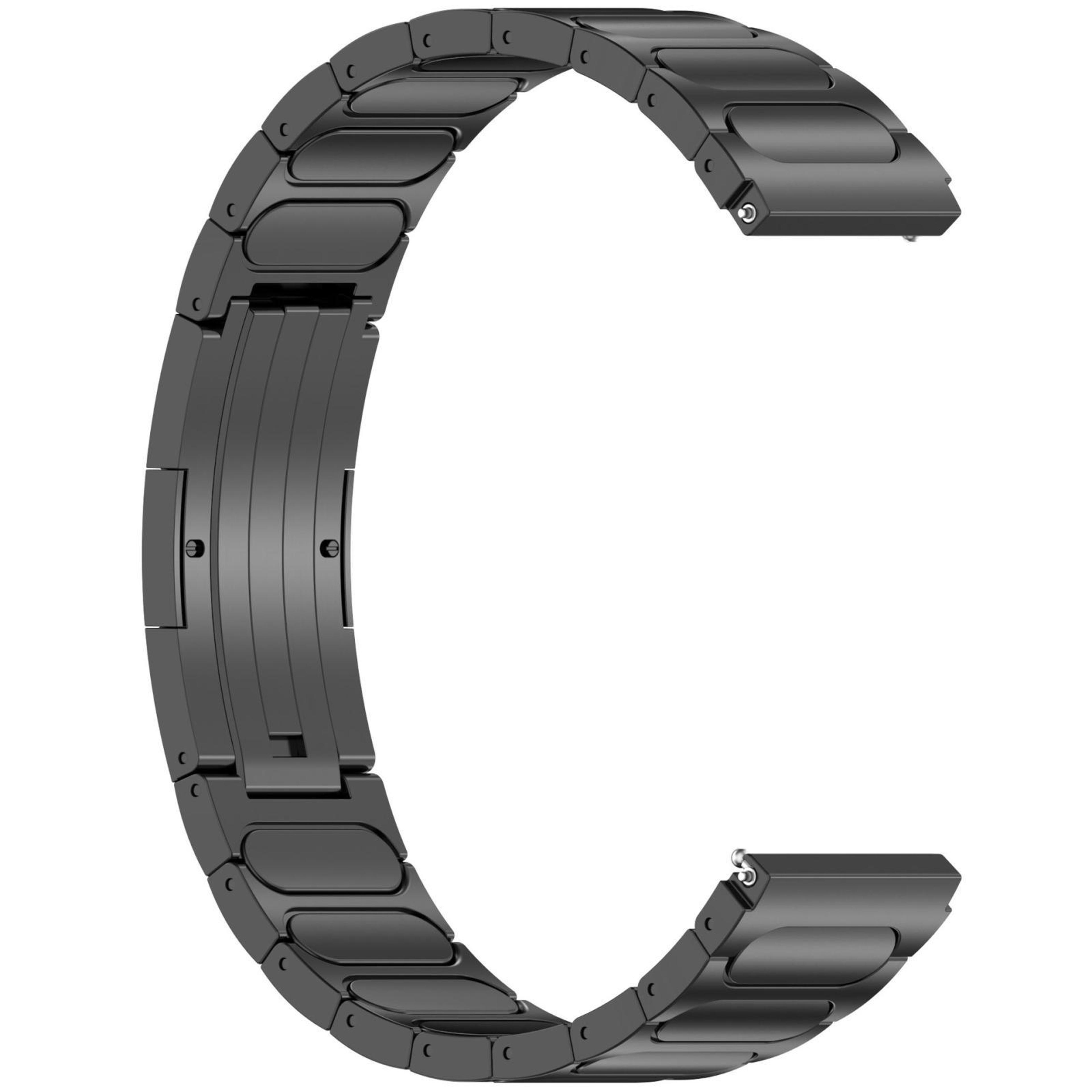 Titanium Watch Band With Round I Shaped Buckle Adjustable Metal Watch Strap 7