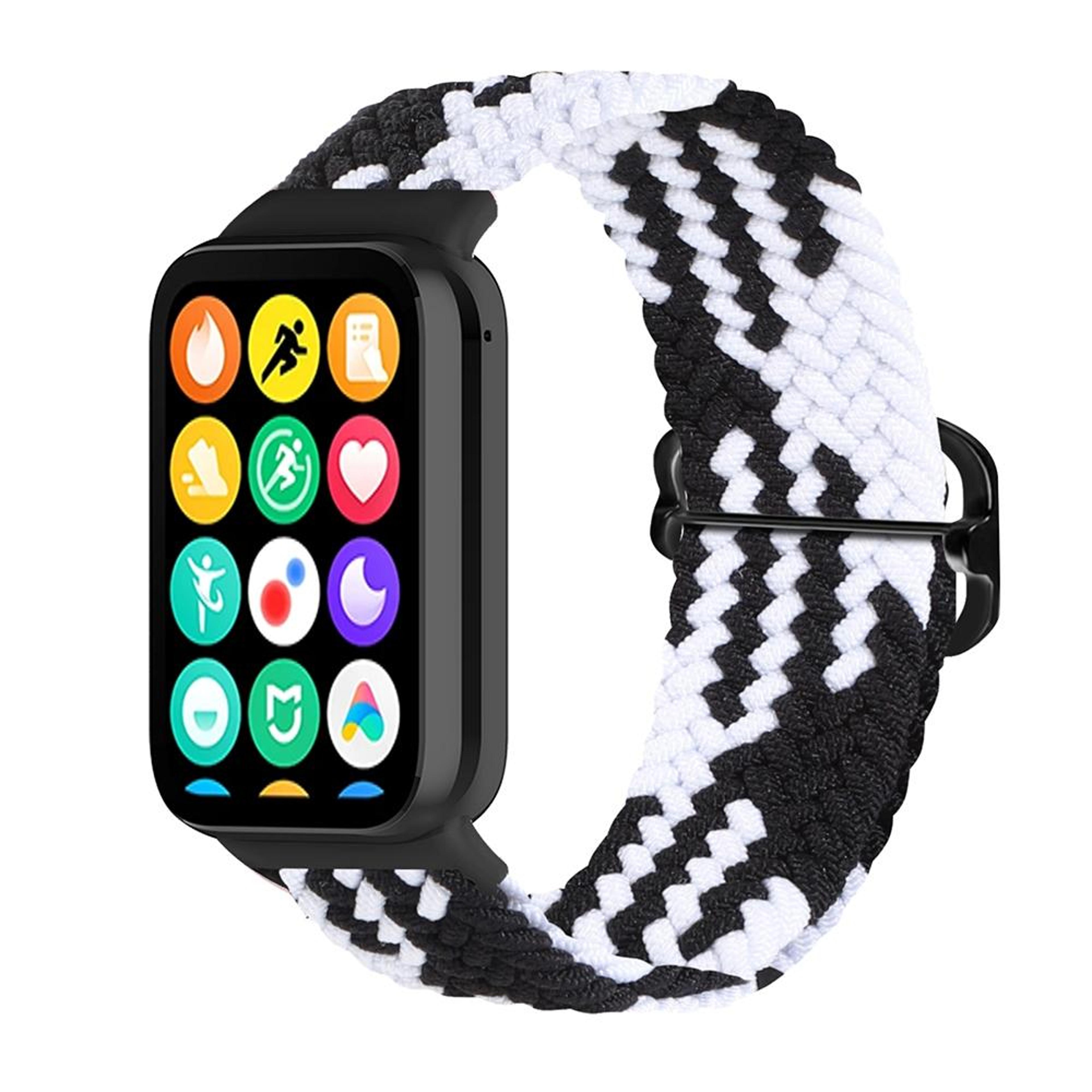 Xiaomi Band 10 Pro Nylon Braided Watch Band Adjustable 18mm Replacement Strap For Redmi Watch 6 5 4 10