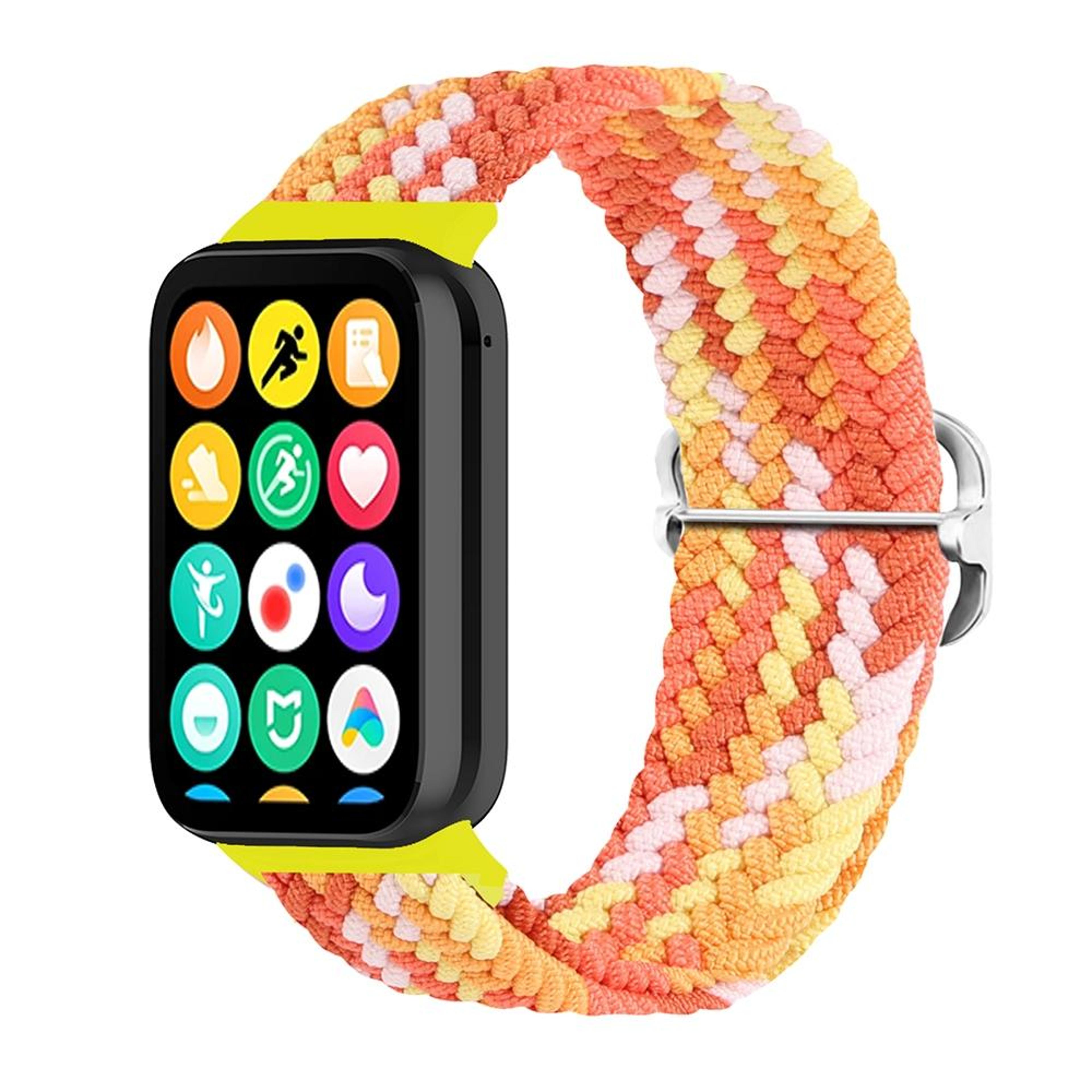 Xiaomi Band 10 Pro Nylon Braided Watch Band Adjustable 18mm Replacement Strap For Redmi Watch 6 5 4 14