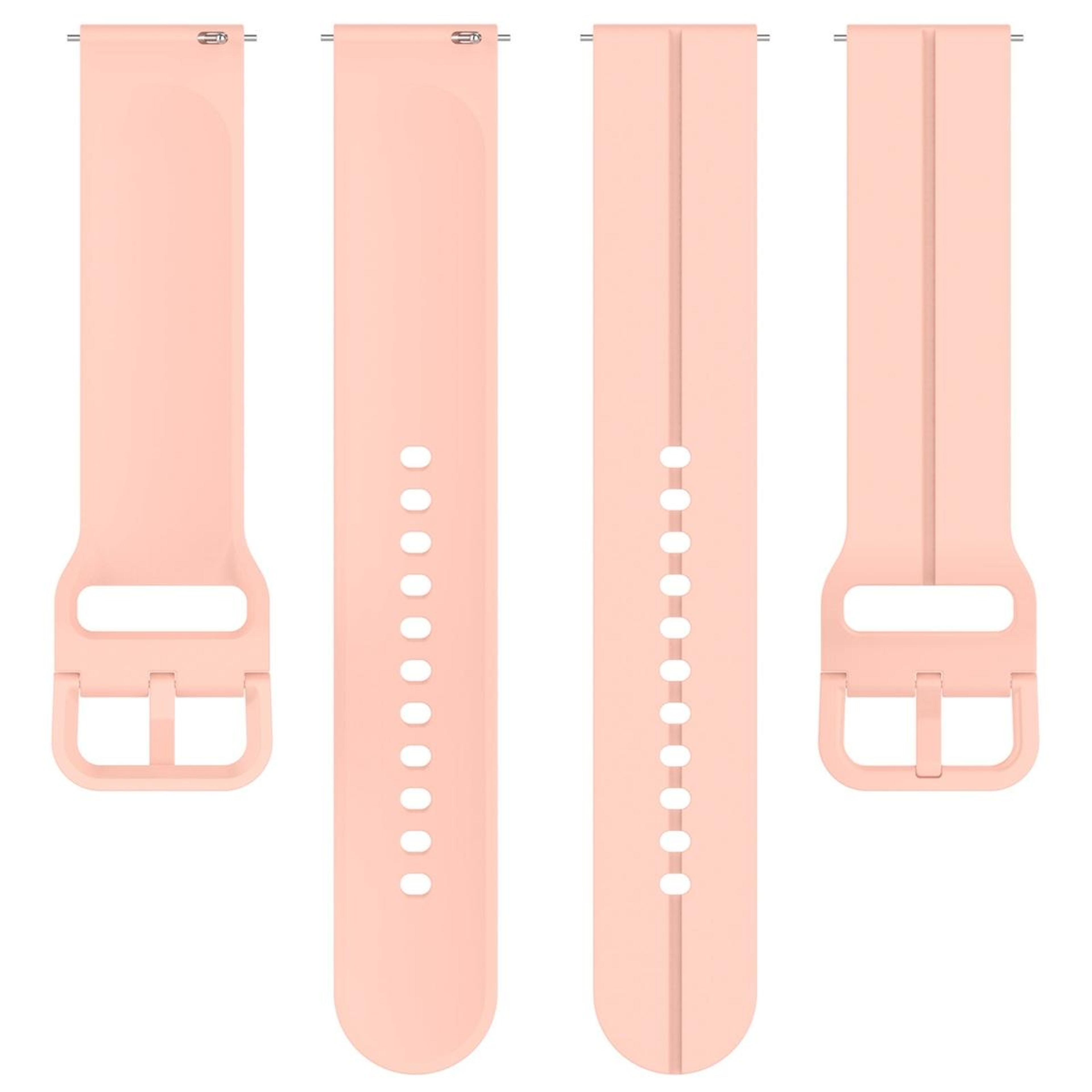 Amazfit GTR Mini 20mm Silicone Watch Band Soft Adjustable Replacement Strap With Reverse Buckle 4
