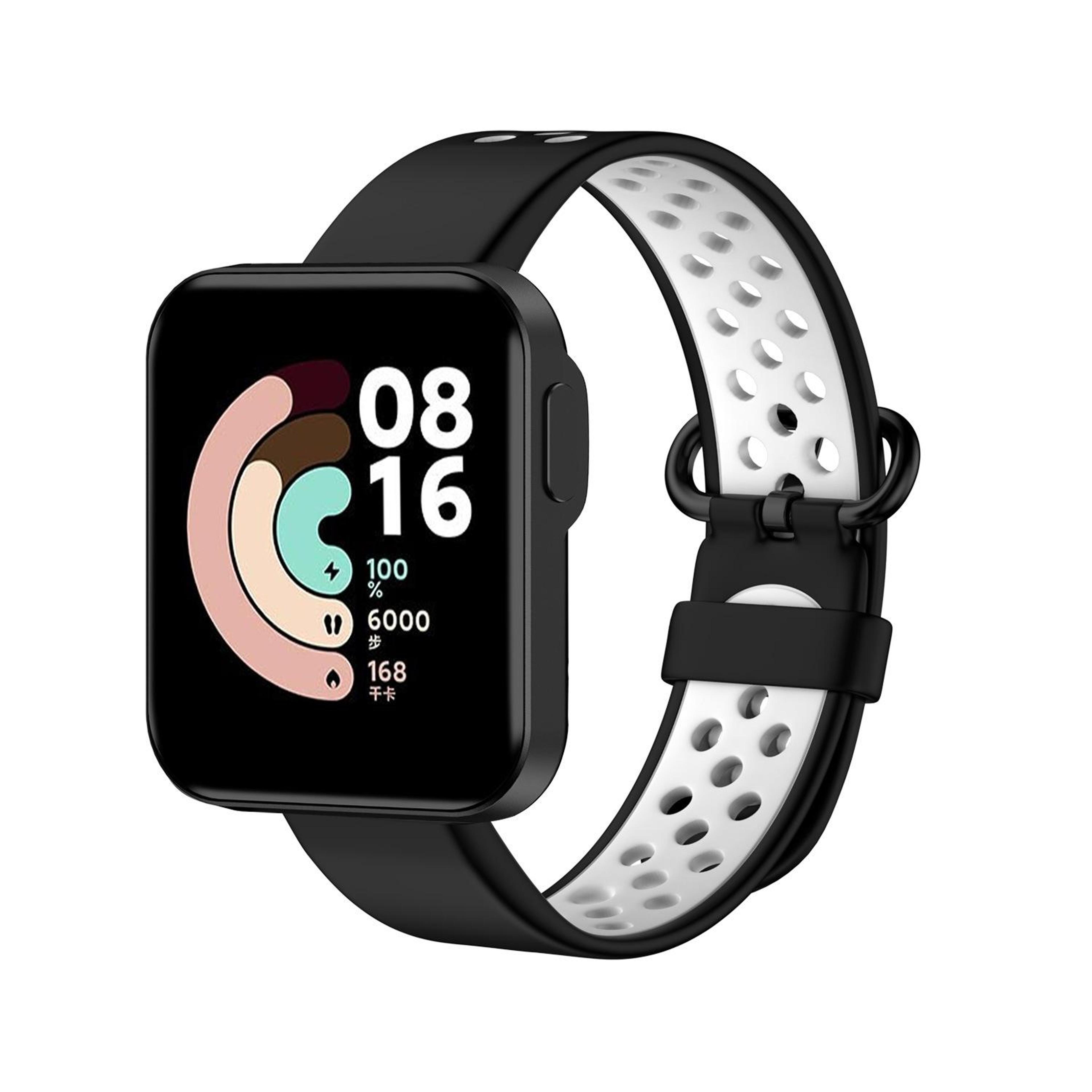 Xiaomi Redmi Watch 2 Silicone Watch Band Two Color Soft Replacement Strap 3