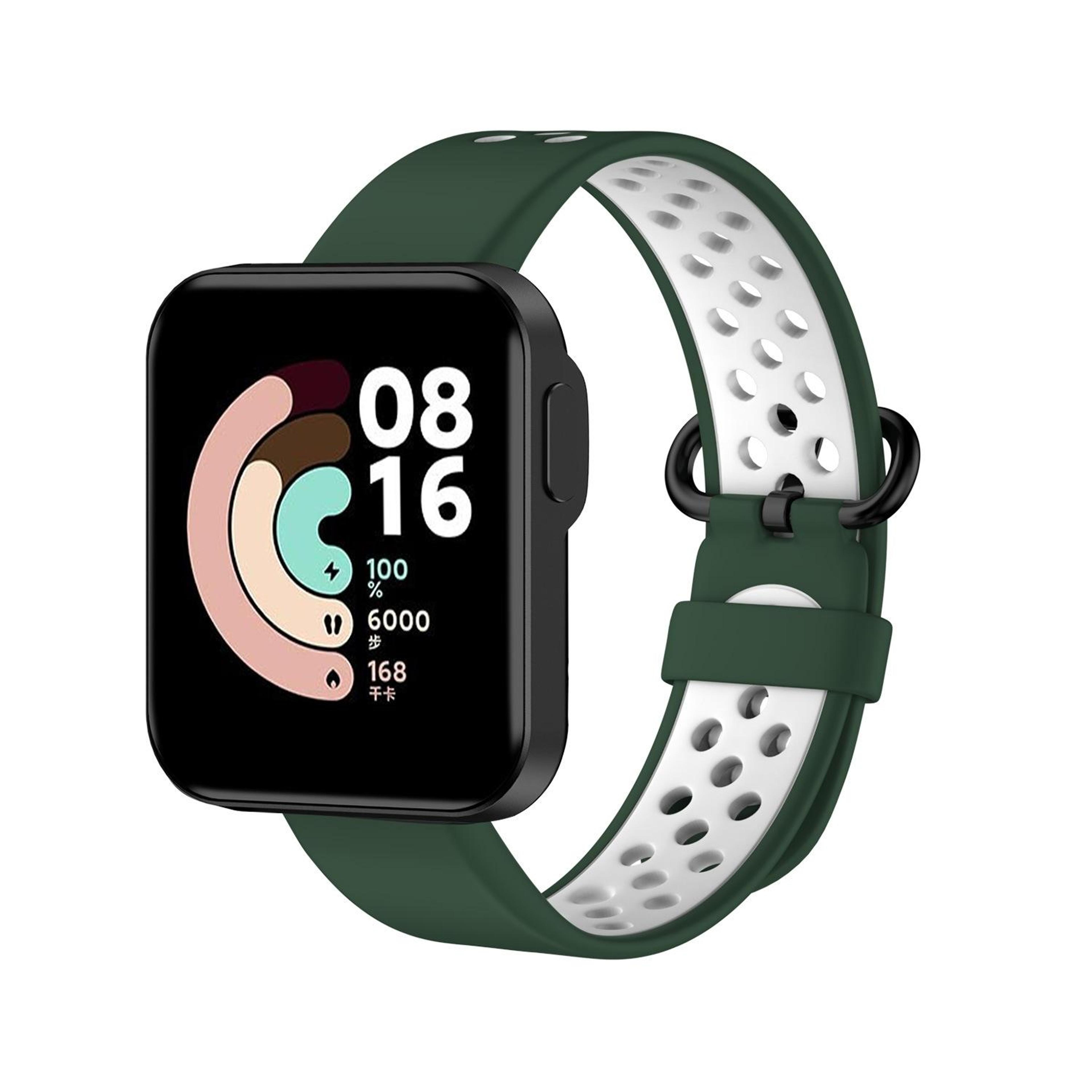 Xiaomi Redmi Watch 2 Silicone Watch Band Two Color Soft Replacement Strap 16