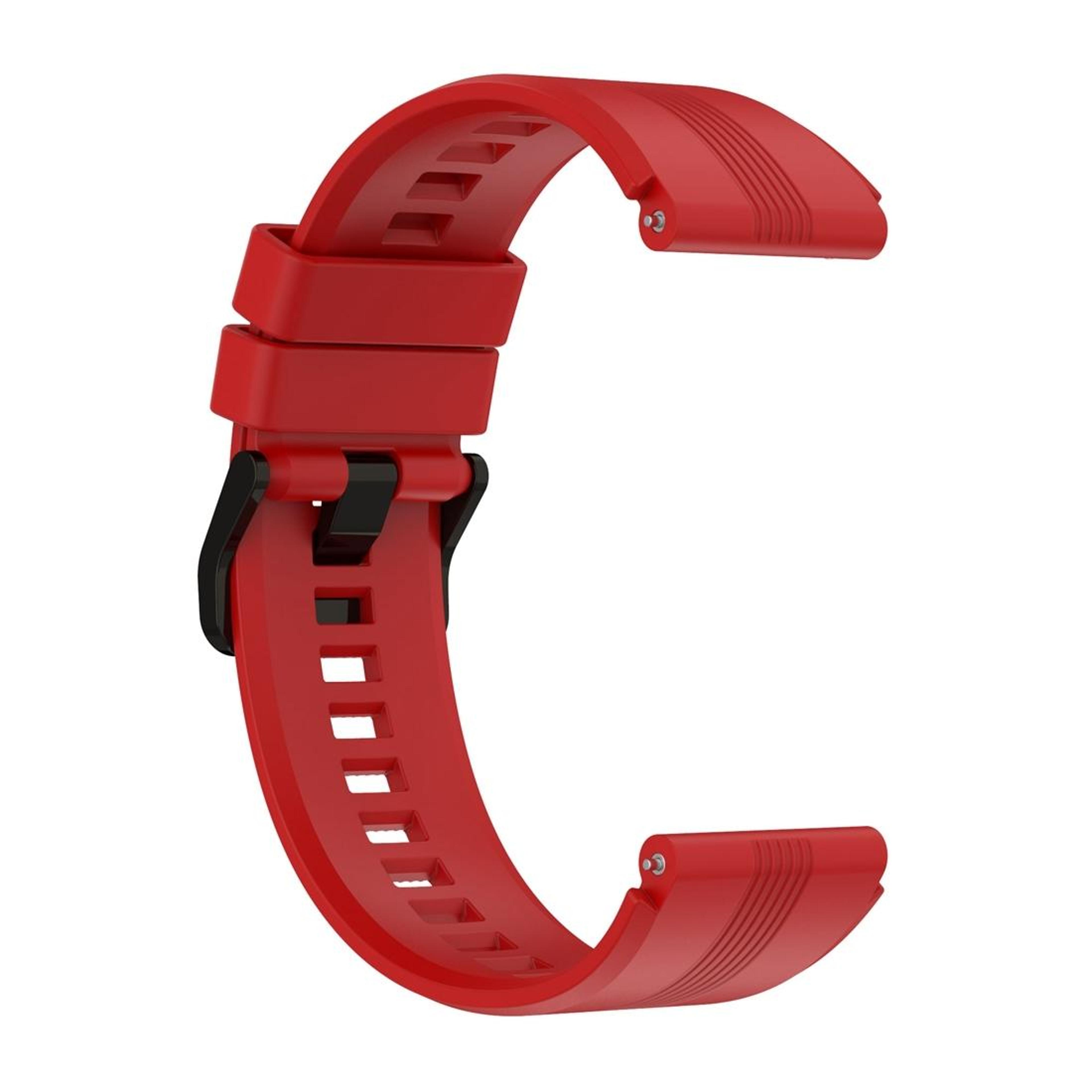 Honor Watch GS 4 Silicone Watch Band With Stainless Steel Buckle Adjustable Replacement Watch Strap 6