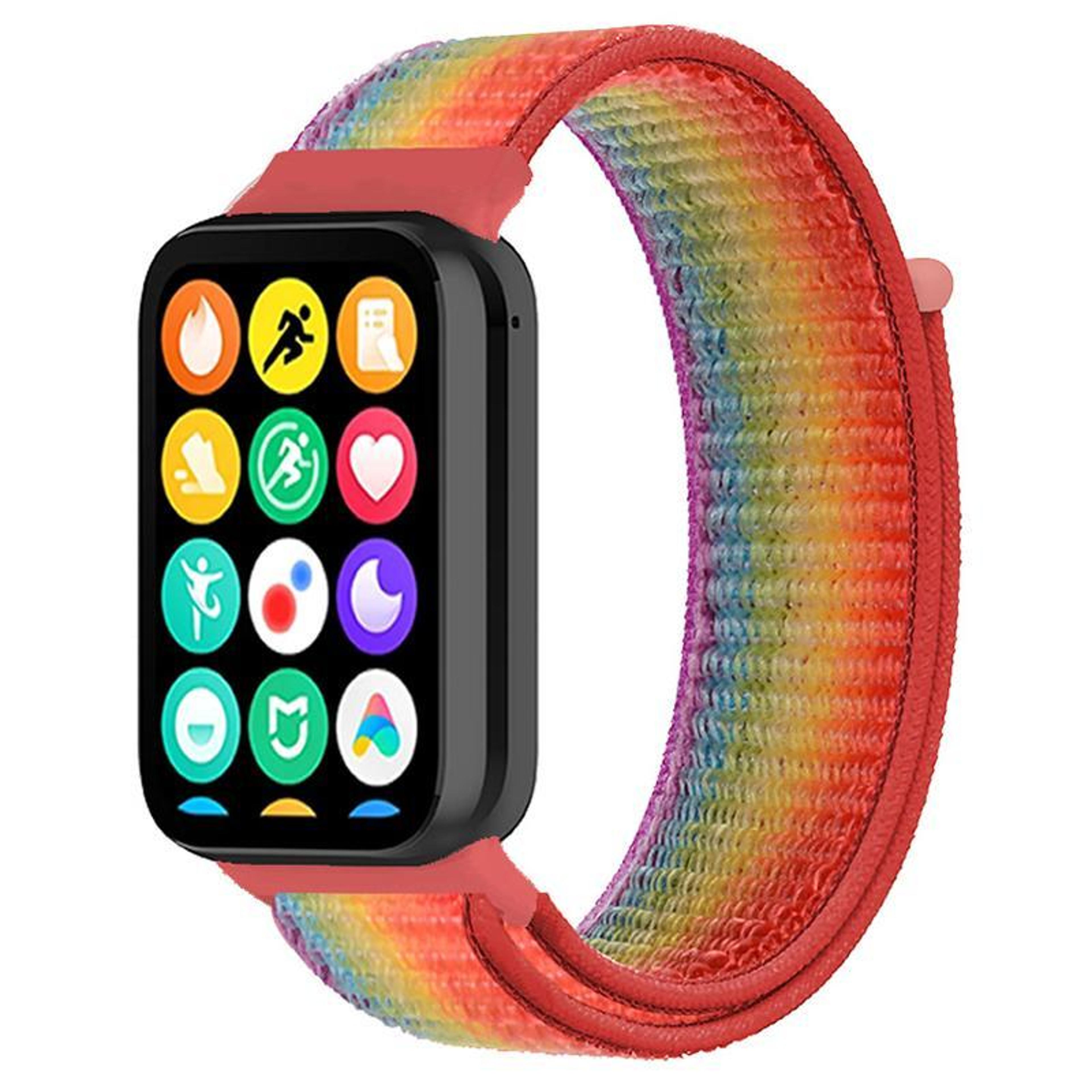 Xiaomi Band 9 Pro Strap Nylon Hook And Loop Fastener Replacement Watch Band For Xiaomi Band 8 Pro R 9