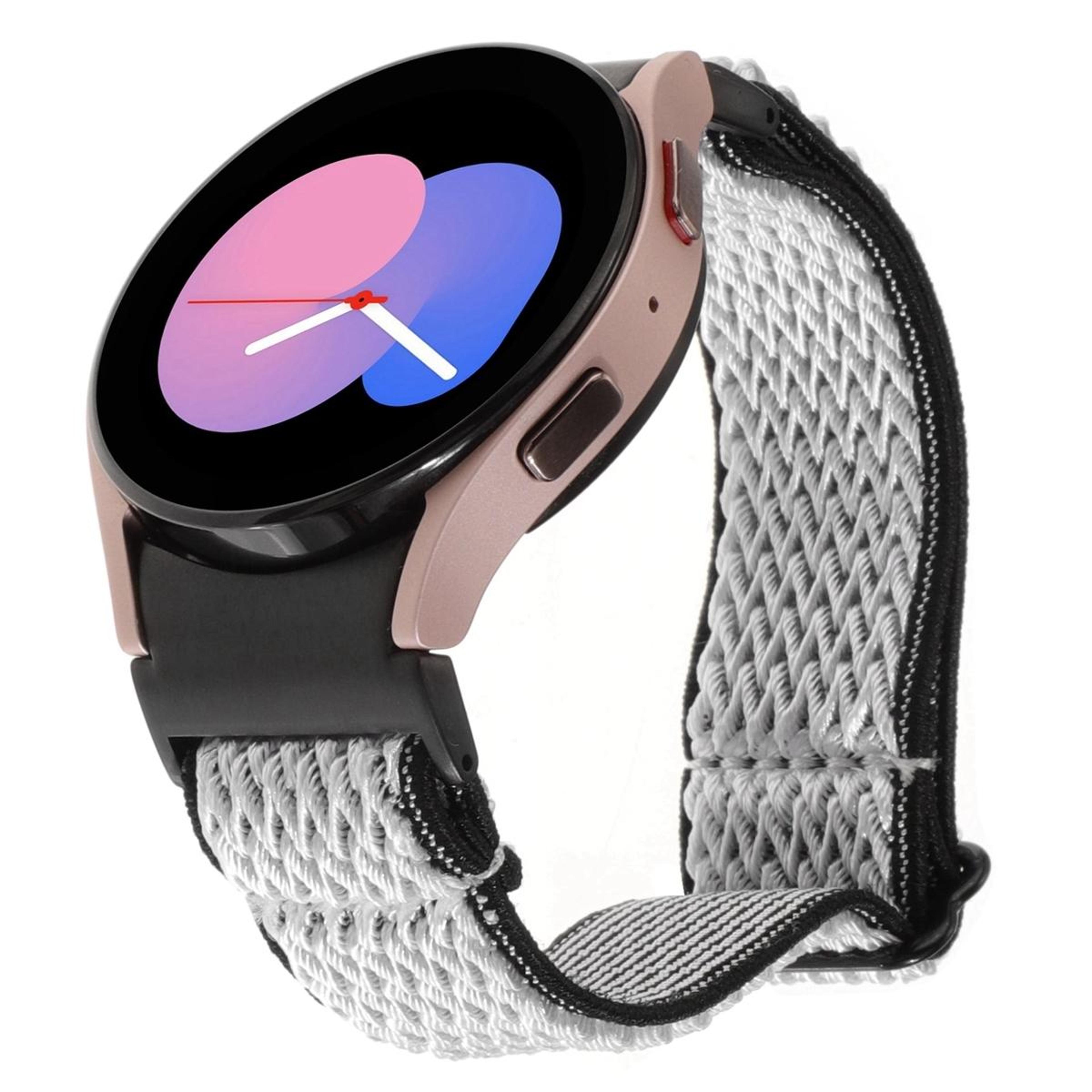 Samsung Galaxy Watch 6 5 Pro 4 Braided Nylon Watch Band Adjustable Wave Replacement Strap 6