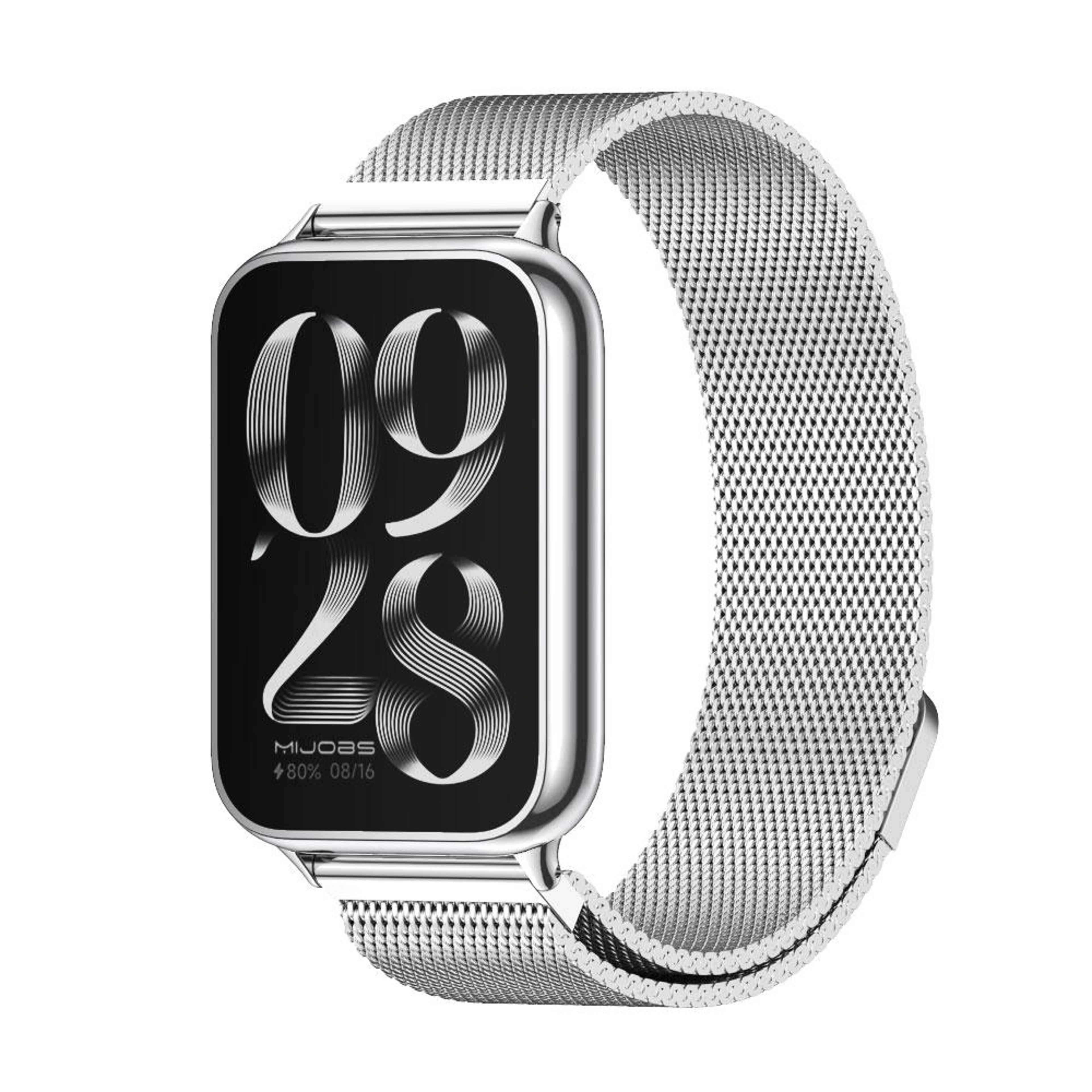Mijobs Milan Magnetic Stainless Steel Watch Band For Xiaomi Band 10 Pro Redmi Watch 6 5 Adjustable  11