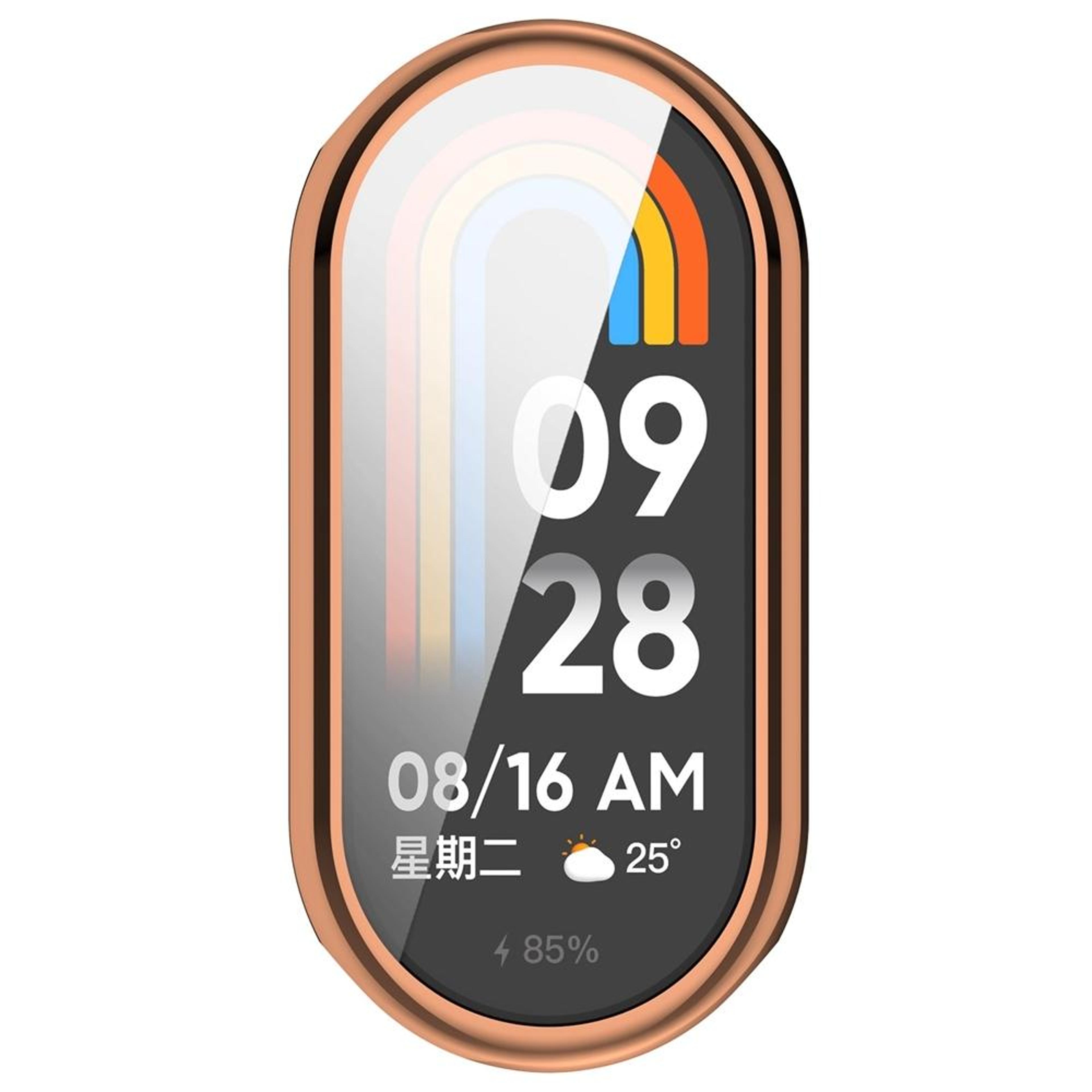 Xiaomi Mi Band 8 9 Ceramic 10 Ceramic TPU Watch Case Full Coverage Electroplated Protective Cover 6