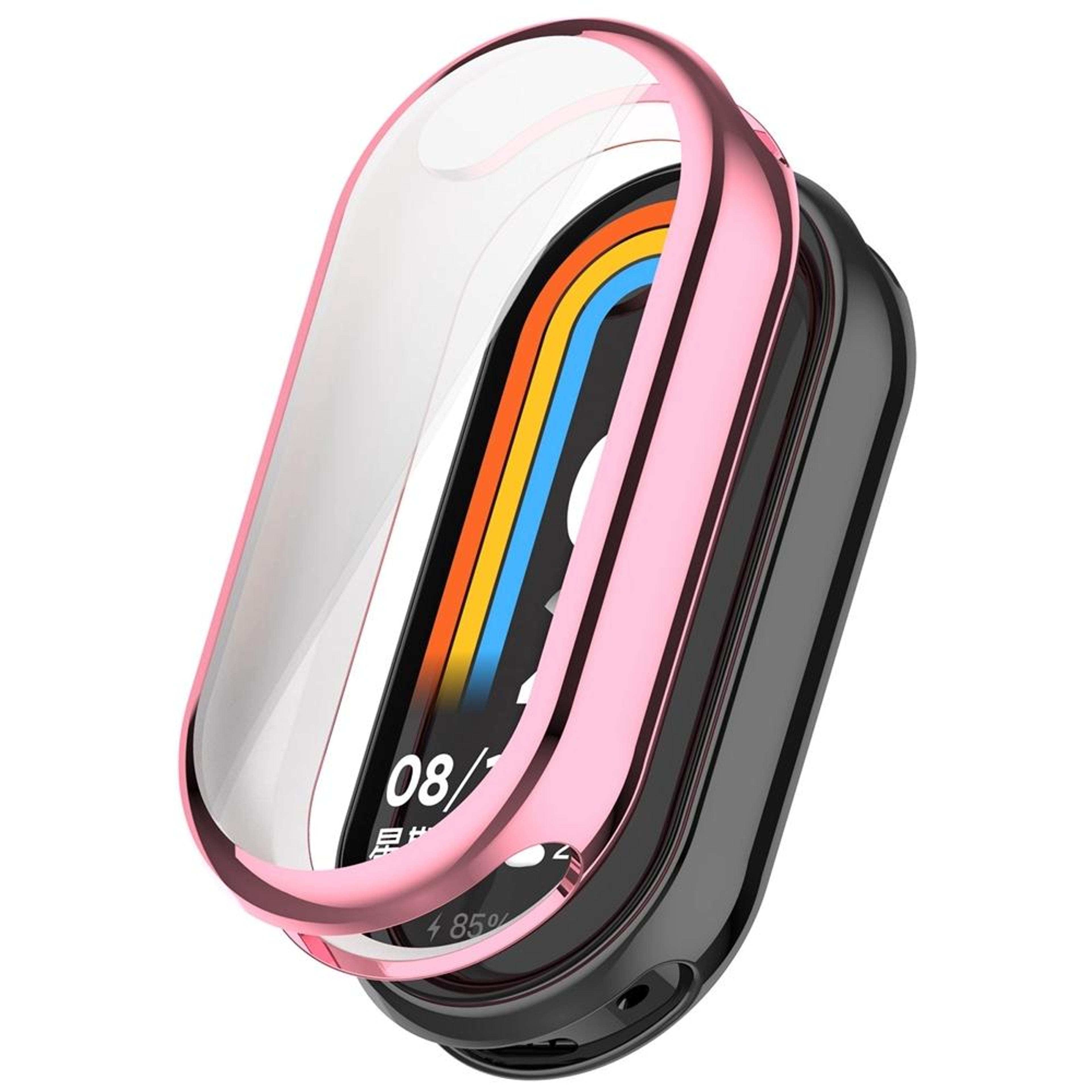 Xiaomi Mi Band 8 9 Ceramic 10 Ceramic TPU Watch Case Full Coverage Electroplated Protective Cover 4