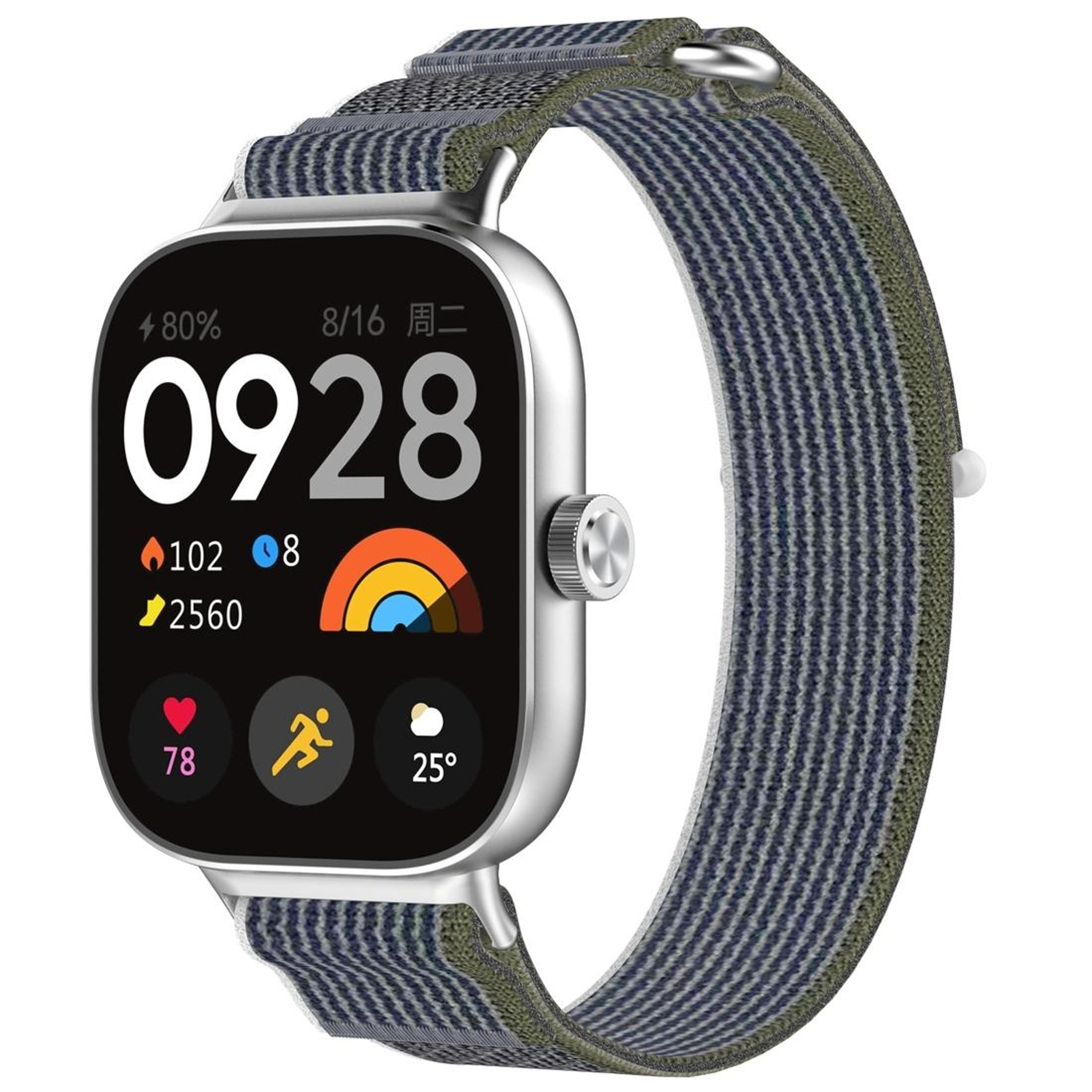 Xiaomi Band 10 Pro Nylon Watch Band Adjustable Loop Strap For Redmi Watch 6 5 4 Smart Band 9 Pro 8  16