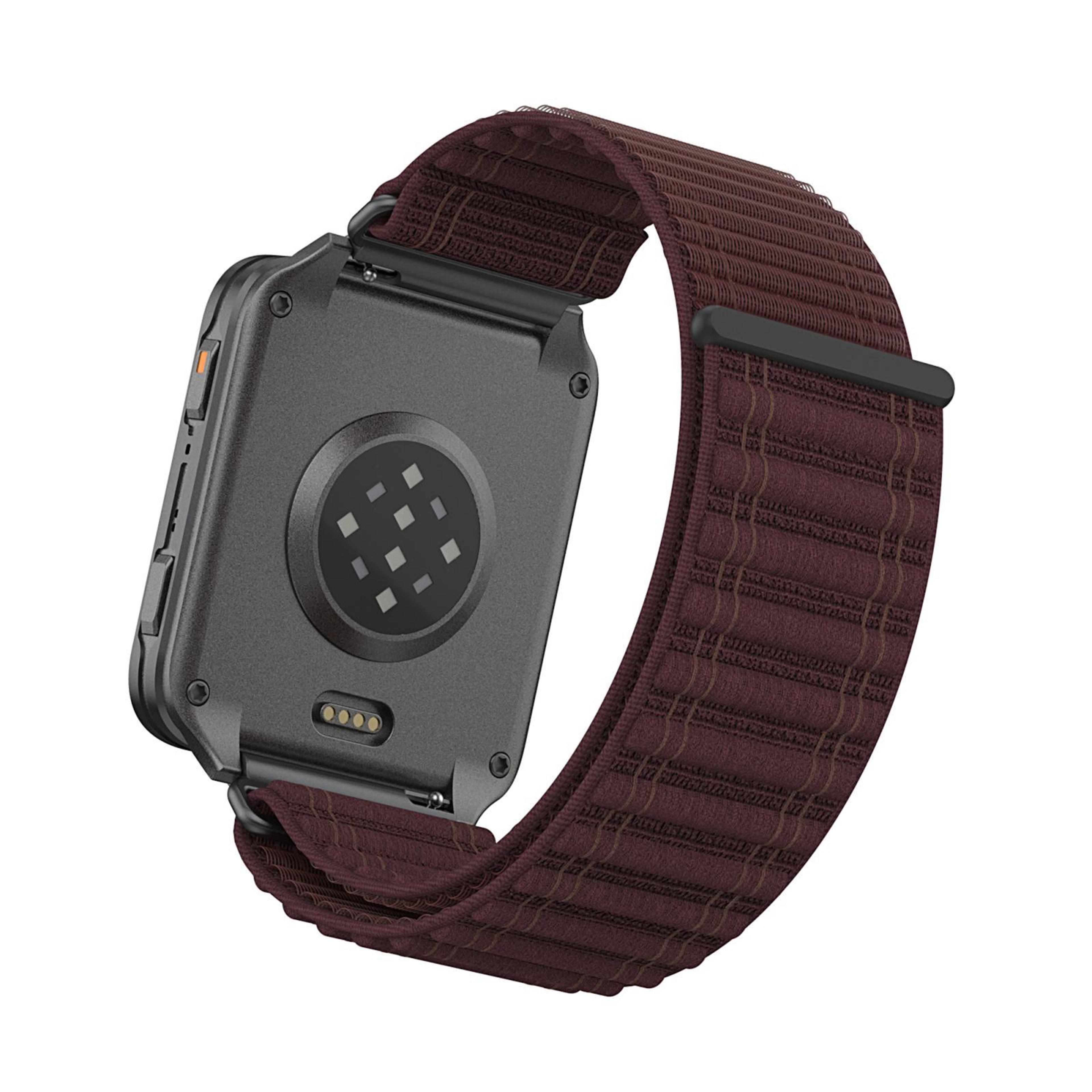 Garmin Venu X1 Nylon Watch Band Mountain Wave Pattern Adjustable Loop Strap 5