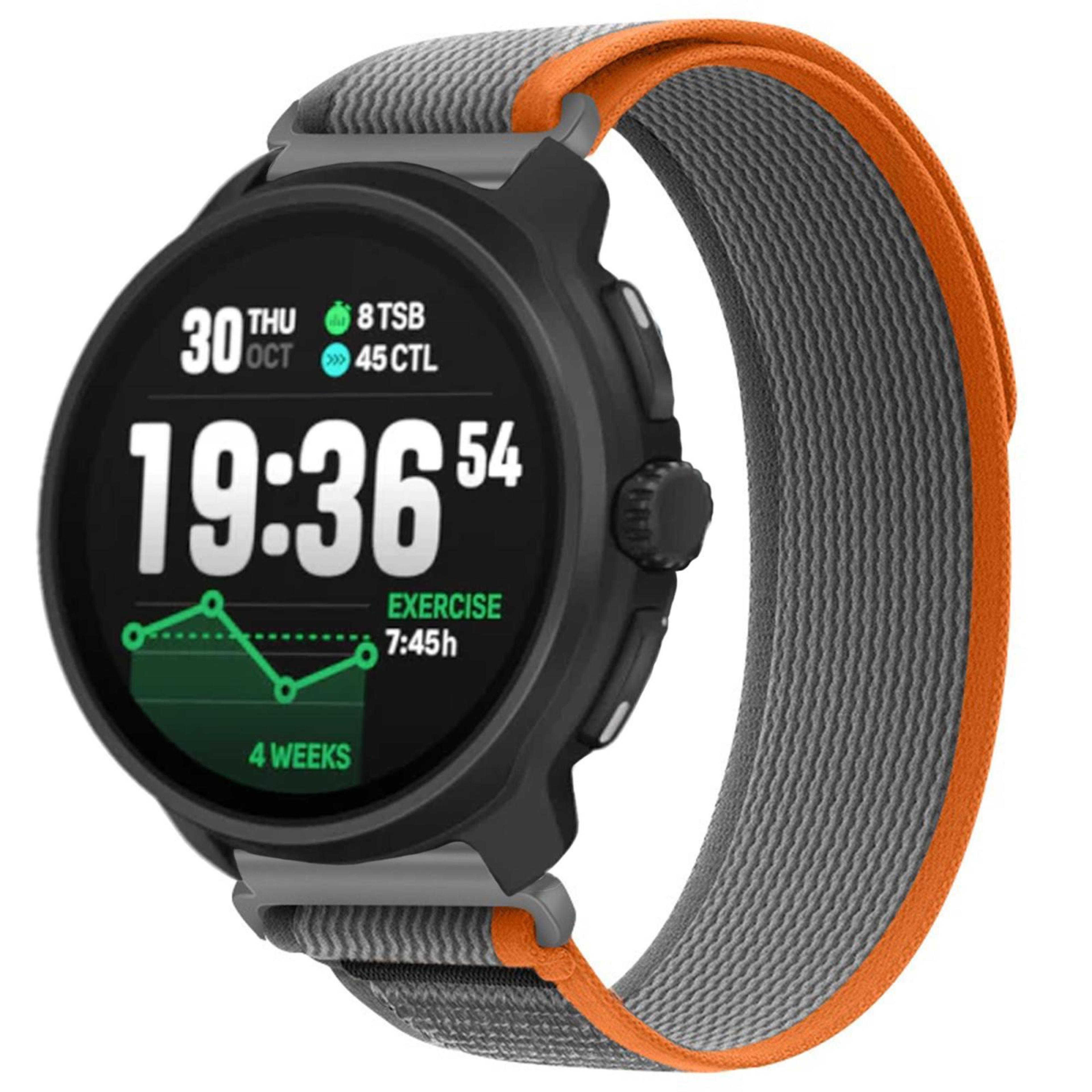 Suunto Race 2 Nylon Watch Band Wild Path Hook And Loop Adjustable Sport Strap 4