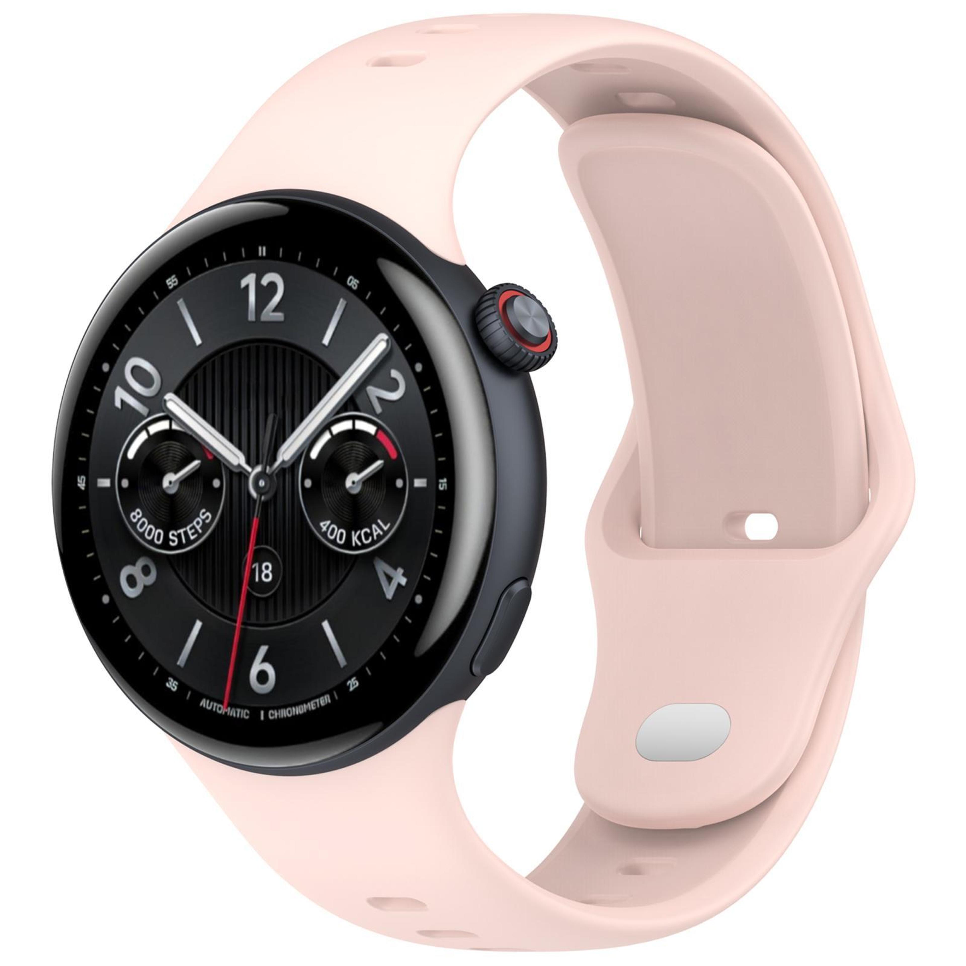 Vivo Watch 5 Silicone Watch Band Soft Adjustable Reverse Buckle Replacement Strap 13