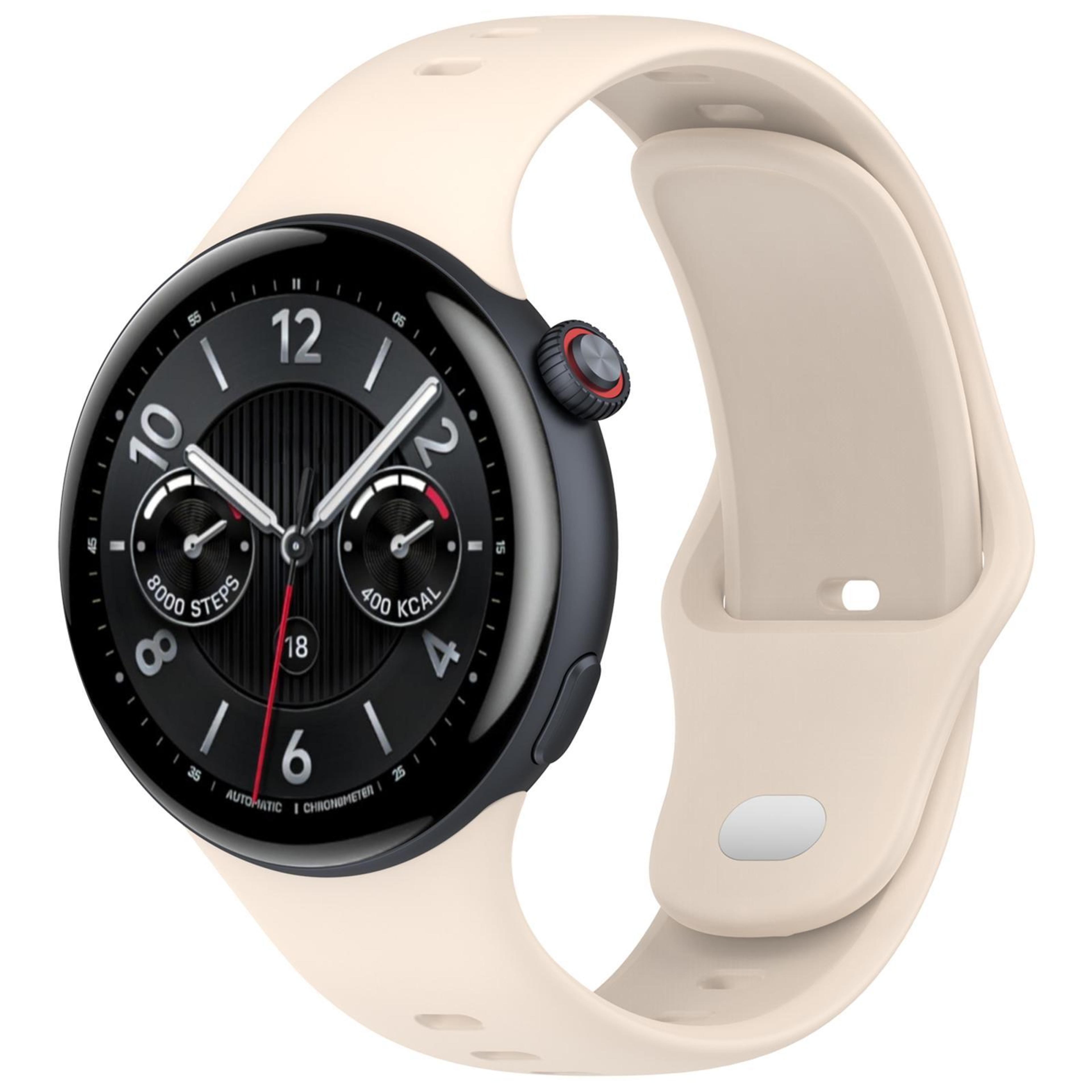 Vivo Watch 5 Silicone Watch Band Soft Adjustable Reverse Buckle Replacement Strap 15