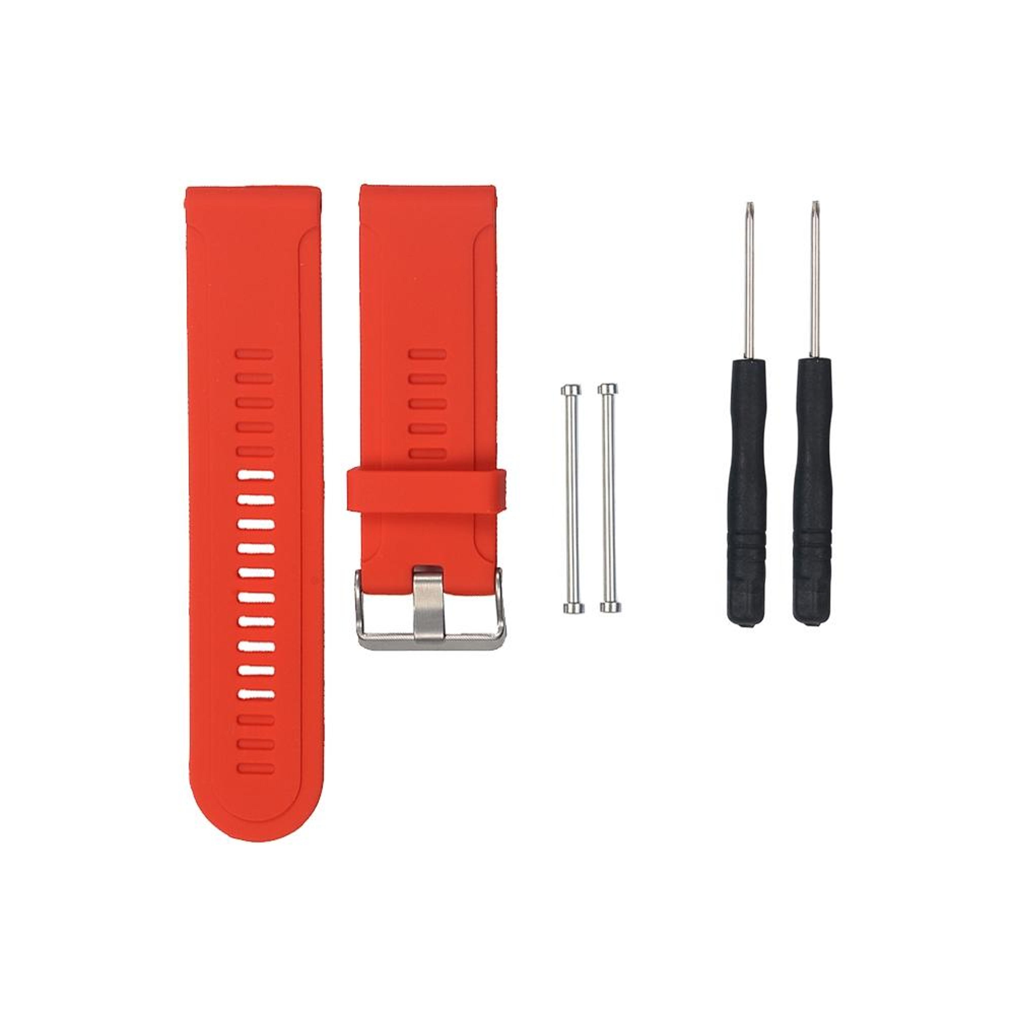 Garmin Fenix 3 HR Silicone Watch Band Soft Adjustable Replacement Strap 5