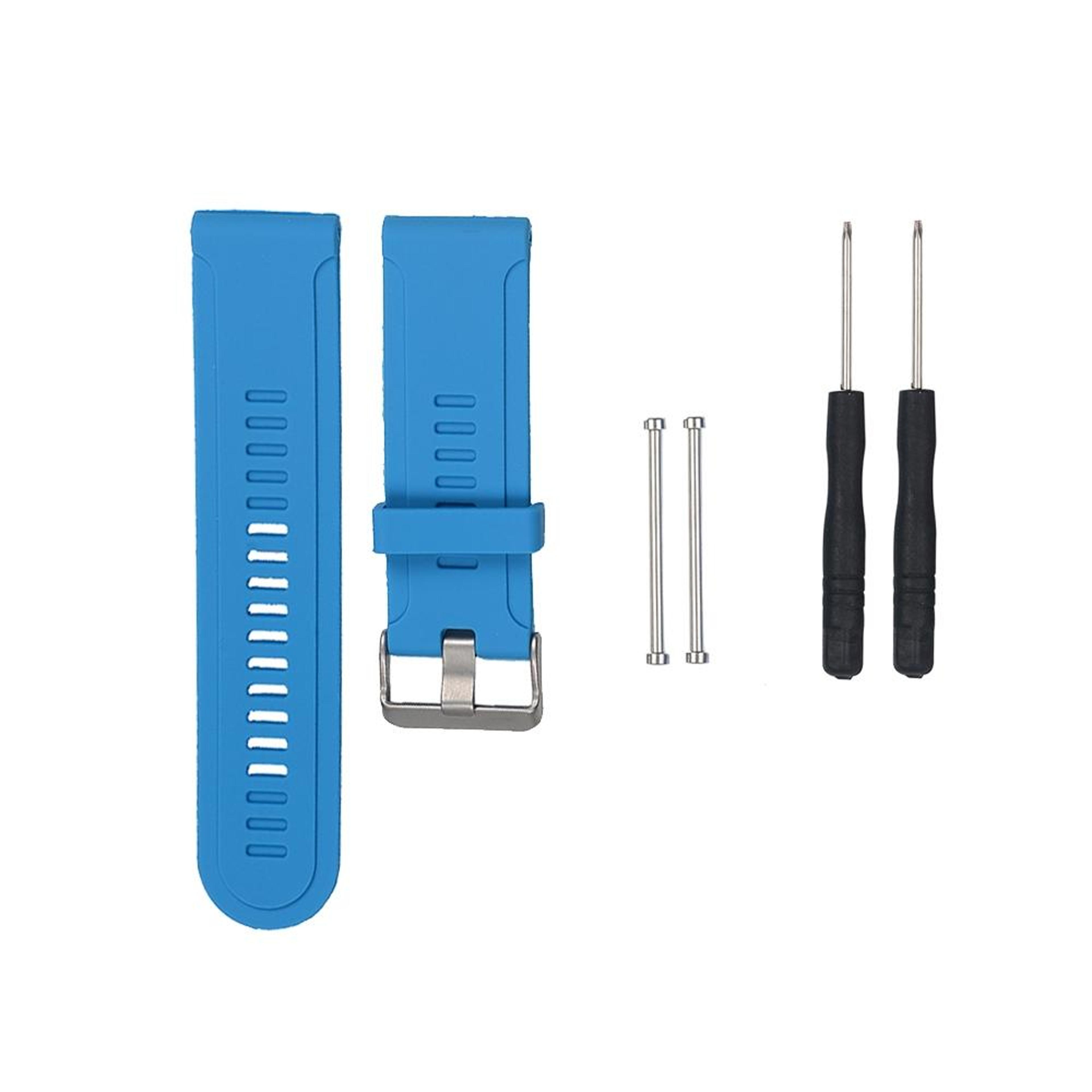 Garmin Fenix 3 HR Silicone Watch Band Soft Adjustable Replacement Strap 11