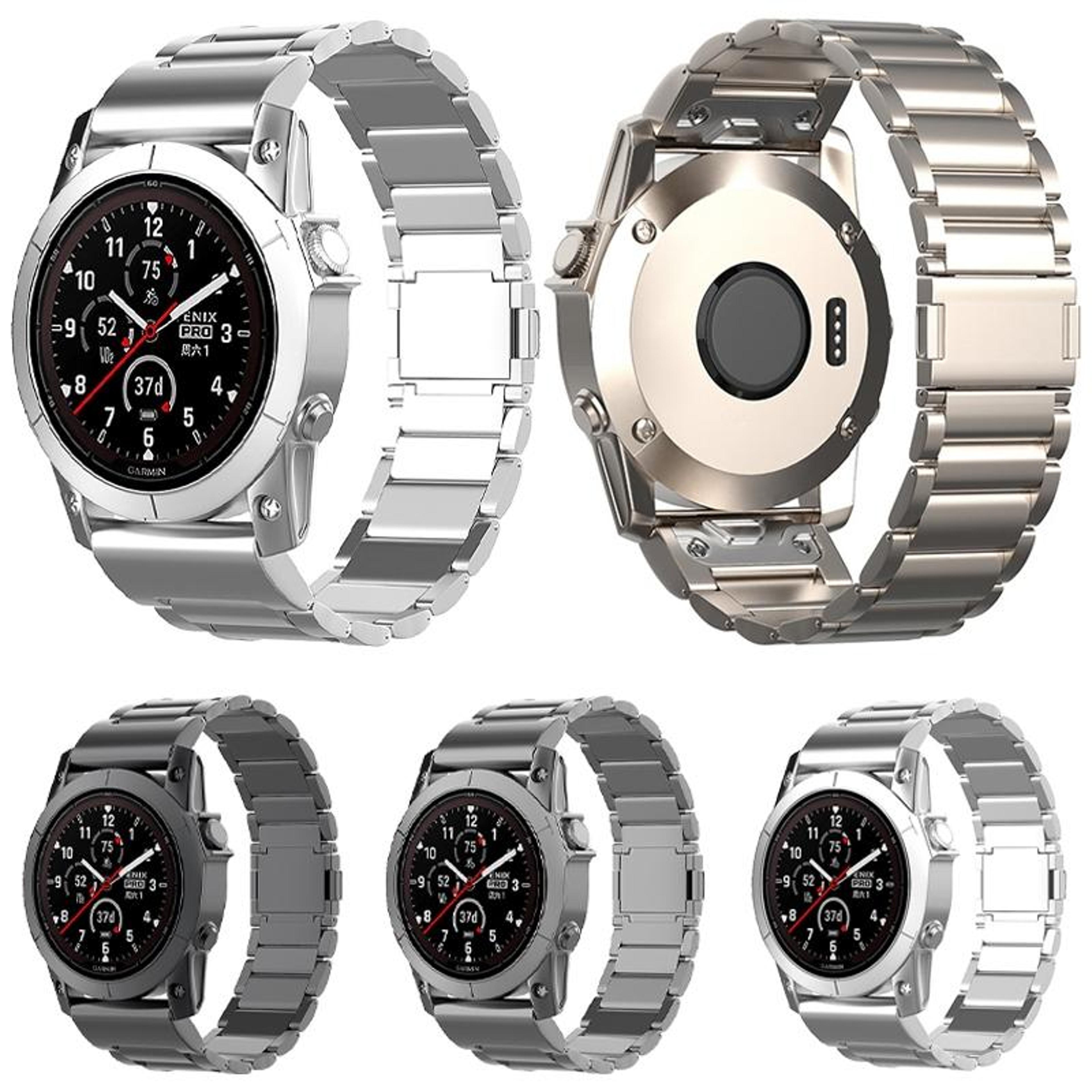 Garmin Fenix 7X Tactix 7 Pro Titanium Watch Band 26mm Quick Release Magnetic Strap 2