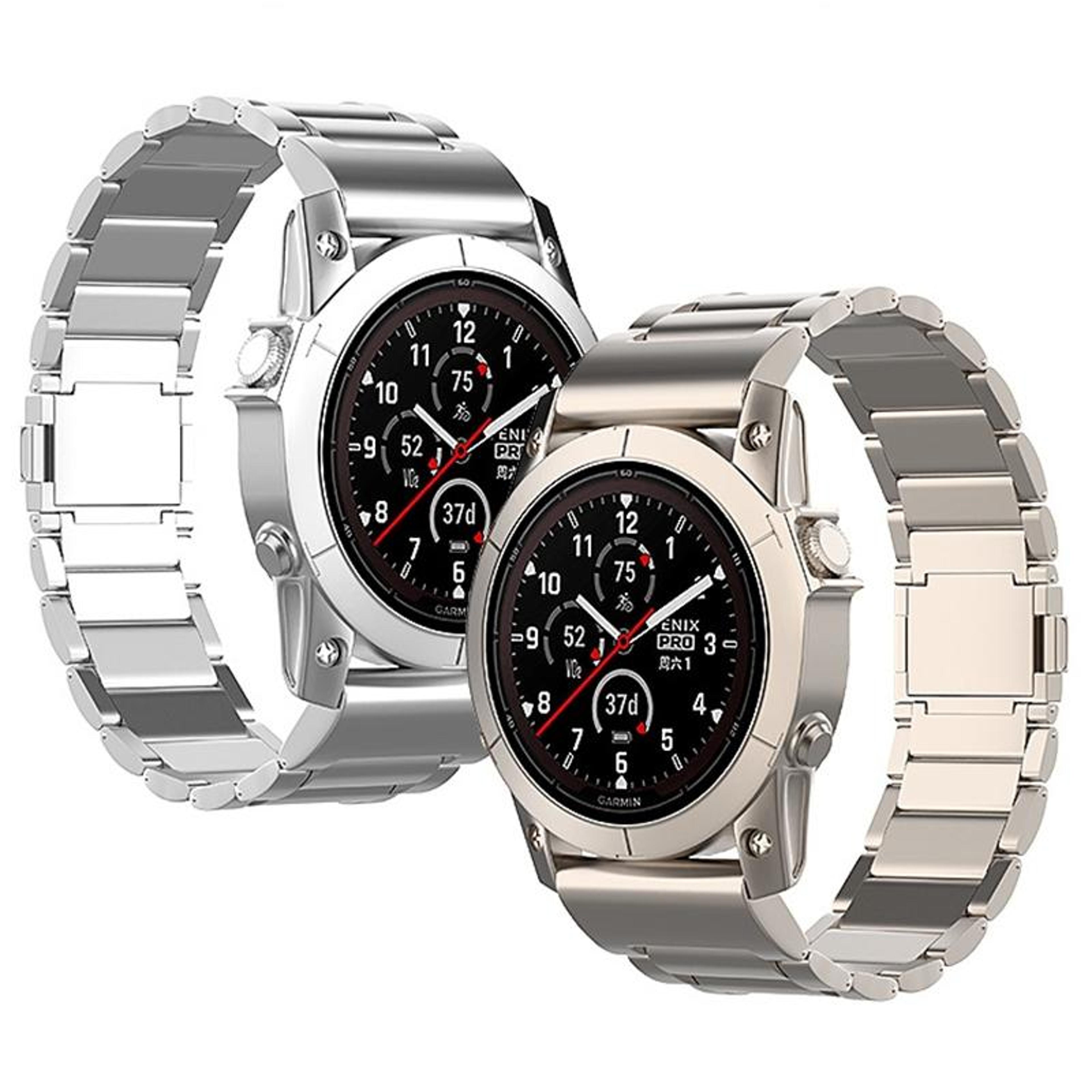 Garmin Fenix 7X Tactix 7 Pro Titanium Watch Band 26mm Quick Release Magnetic Strap 3