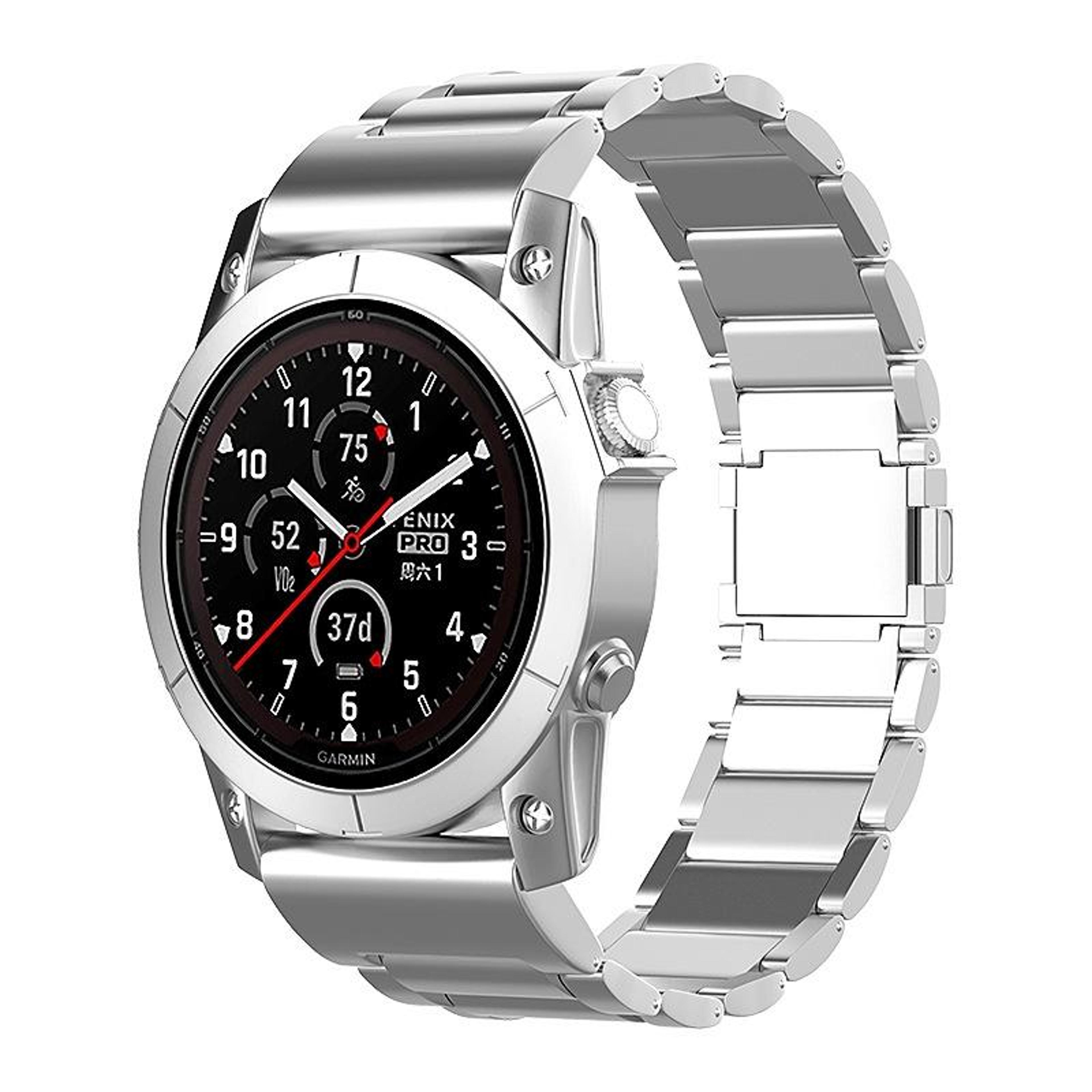 Garmin Fenix 7X Tactix 7 Pro Titanium Watch Band 26mm Quick Release Magnetic Strap 9