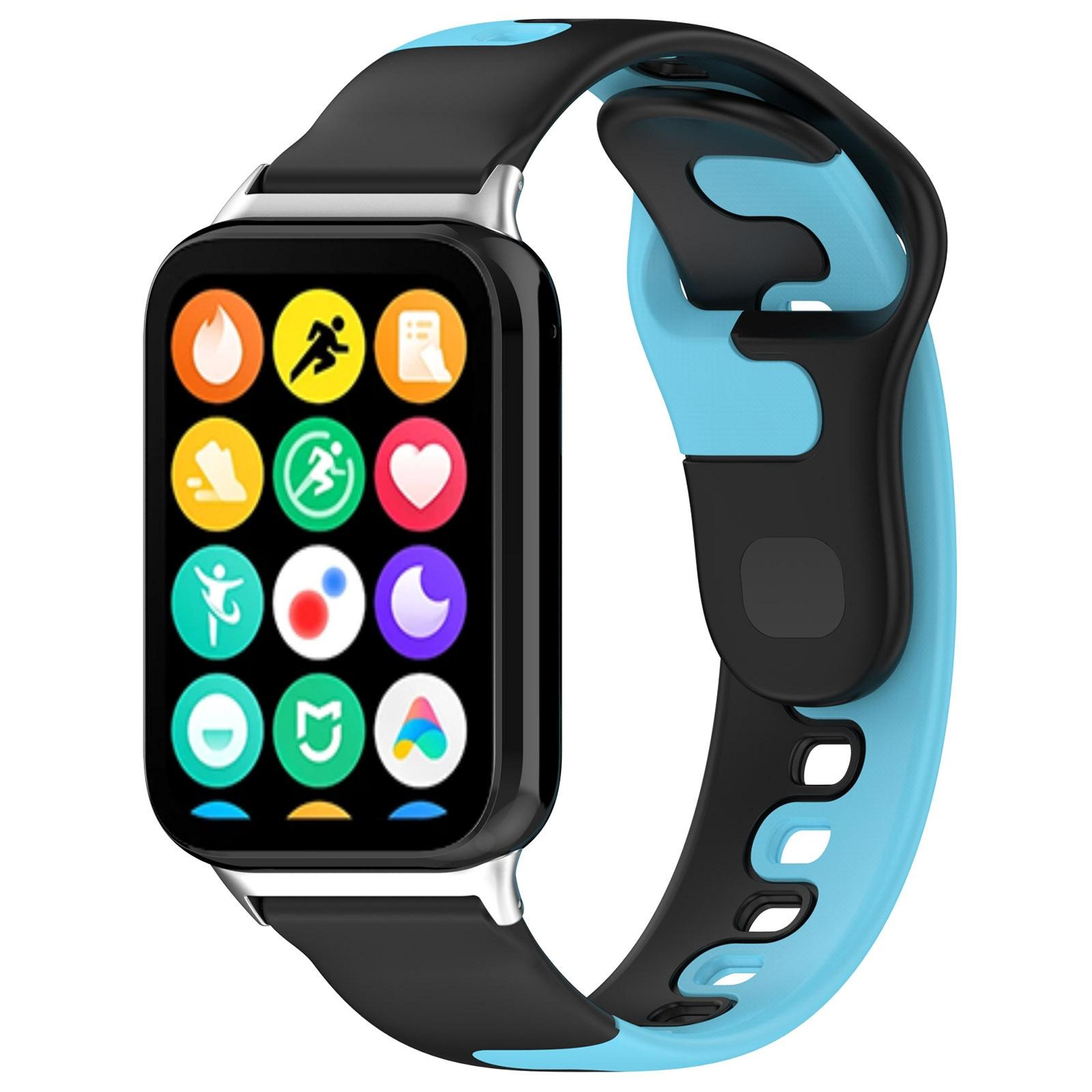 Xiaomi Band 10 Pro Redmi Watch 6 5 Dual Color Silicone Watch Band Replacement Strap 10