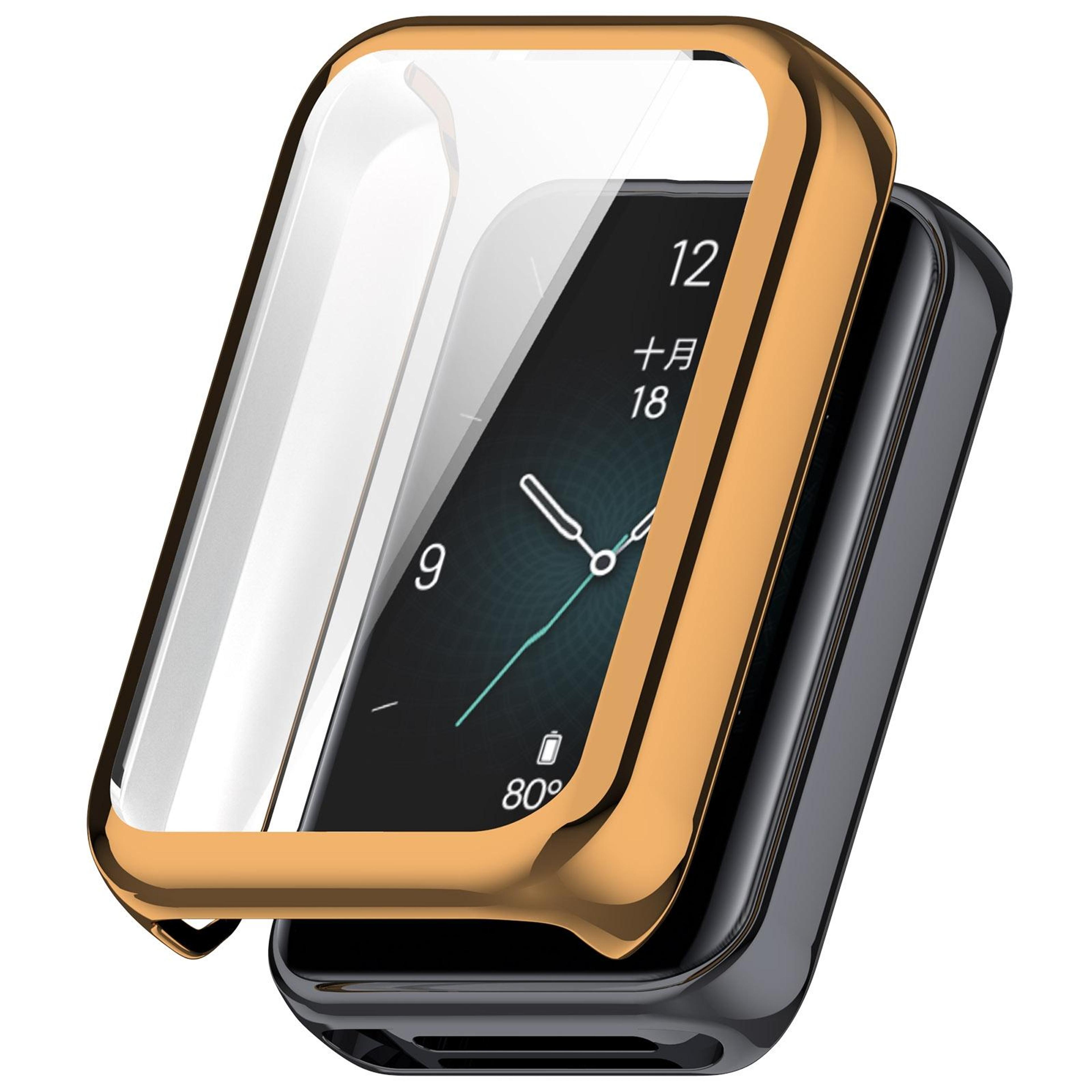 Honor Band 9 TPU Protective Case Full Coverage Electroplated Watch Cover 11