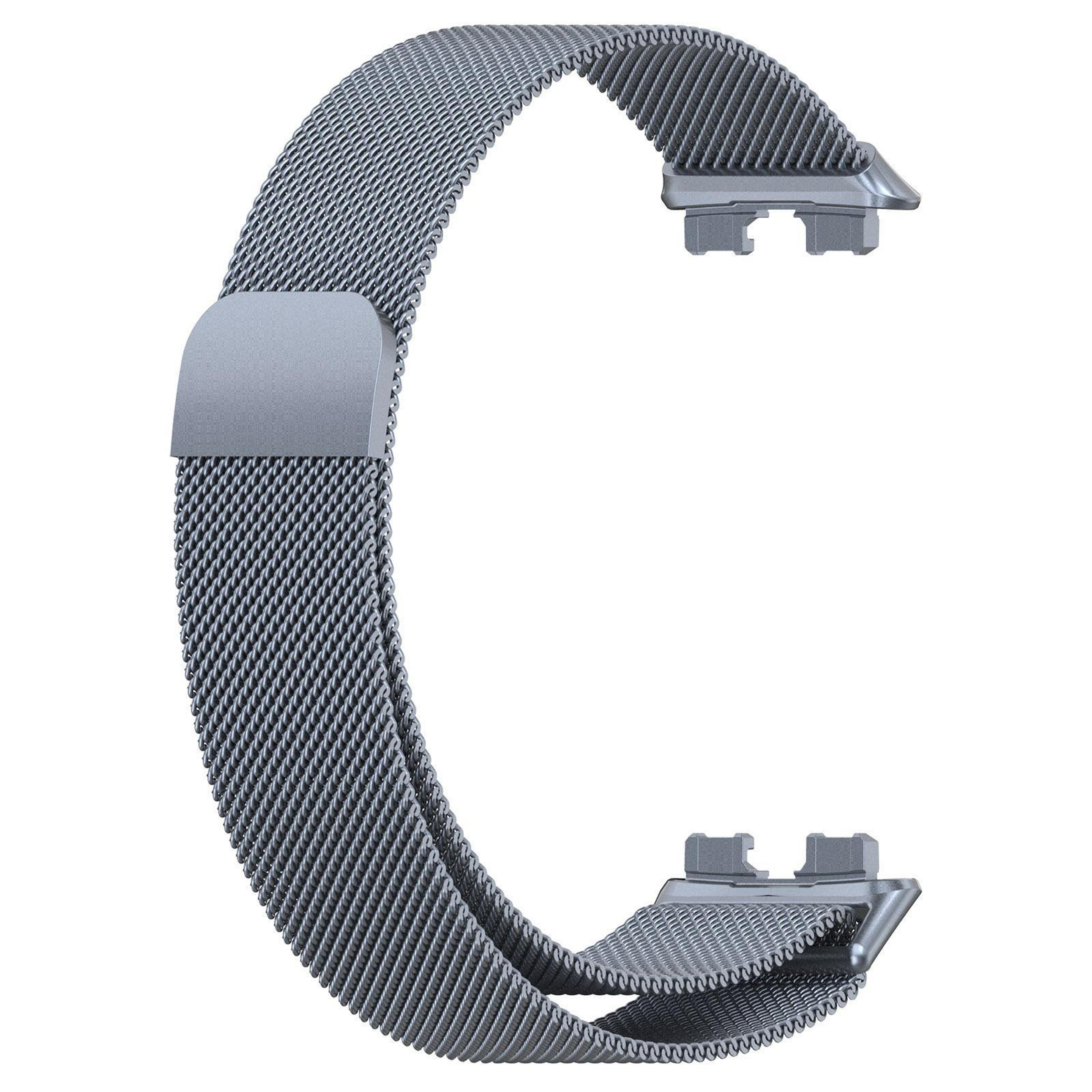 Huawei Band 10 9 8 Milanese Magnetic Watch Band With TPU Protective Cover Stainless Steel Strap 4