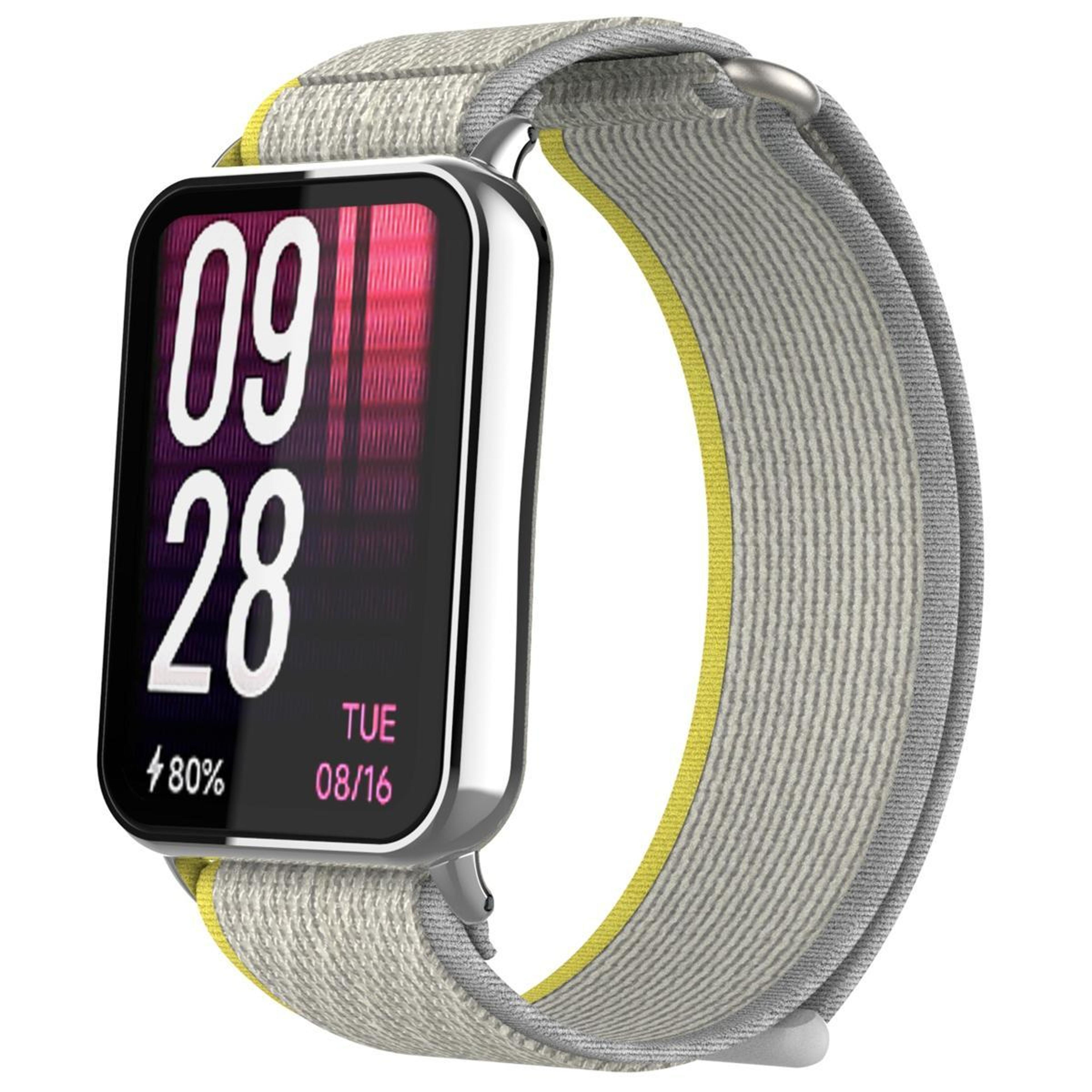 Nylon Loop Watch Band For Xiaomi Band 10 Pro Redmi Watch 6 5 Adjustable Hook And Loop Strap 6