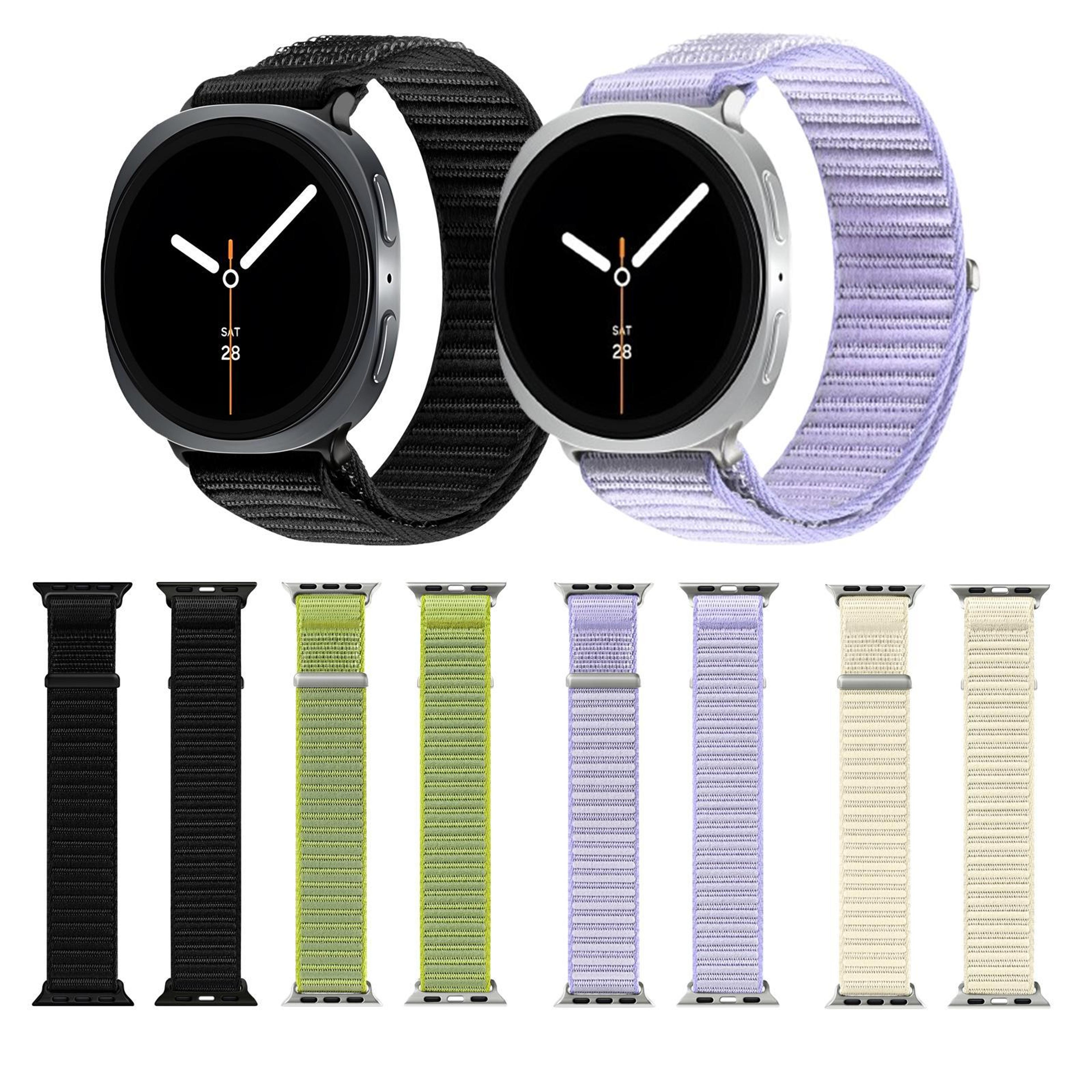 DUX DUCIS YE Series Samsung Galaxy Watch 8 Band Breathable Nylon Watch Strap For Watch8 Classic 8