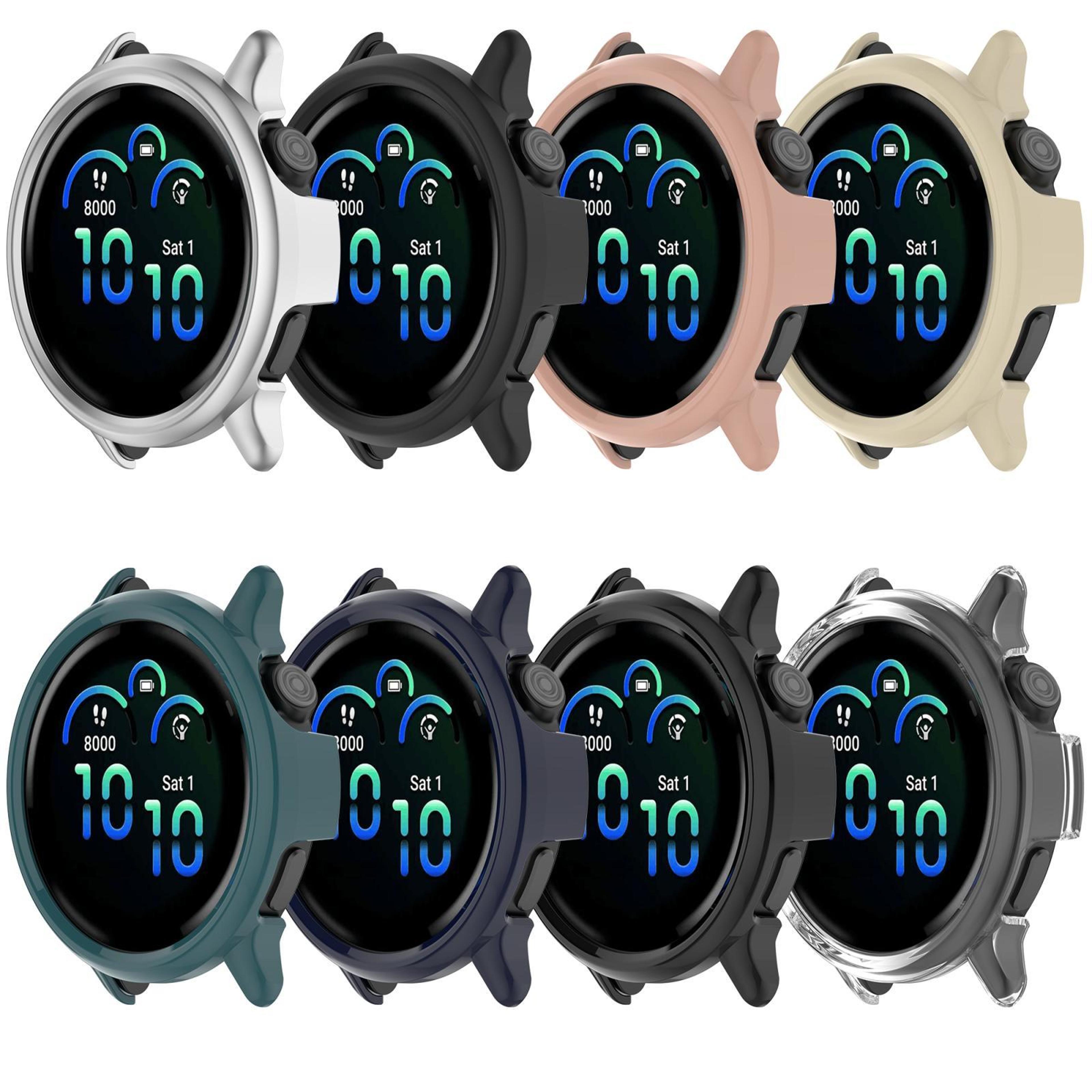 Garmin Vivoactive 6 Protective Watch Case With Built In Tempered Glass Screen Protector Lightweight 10