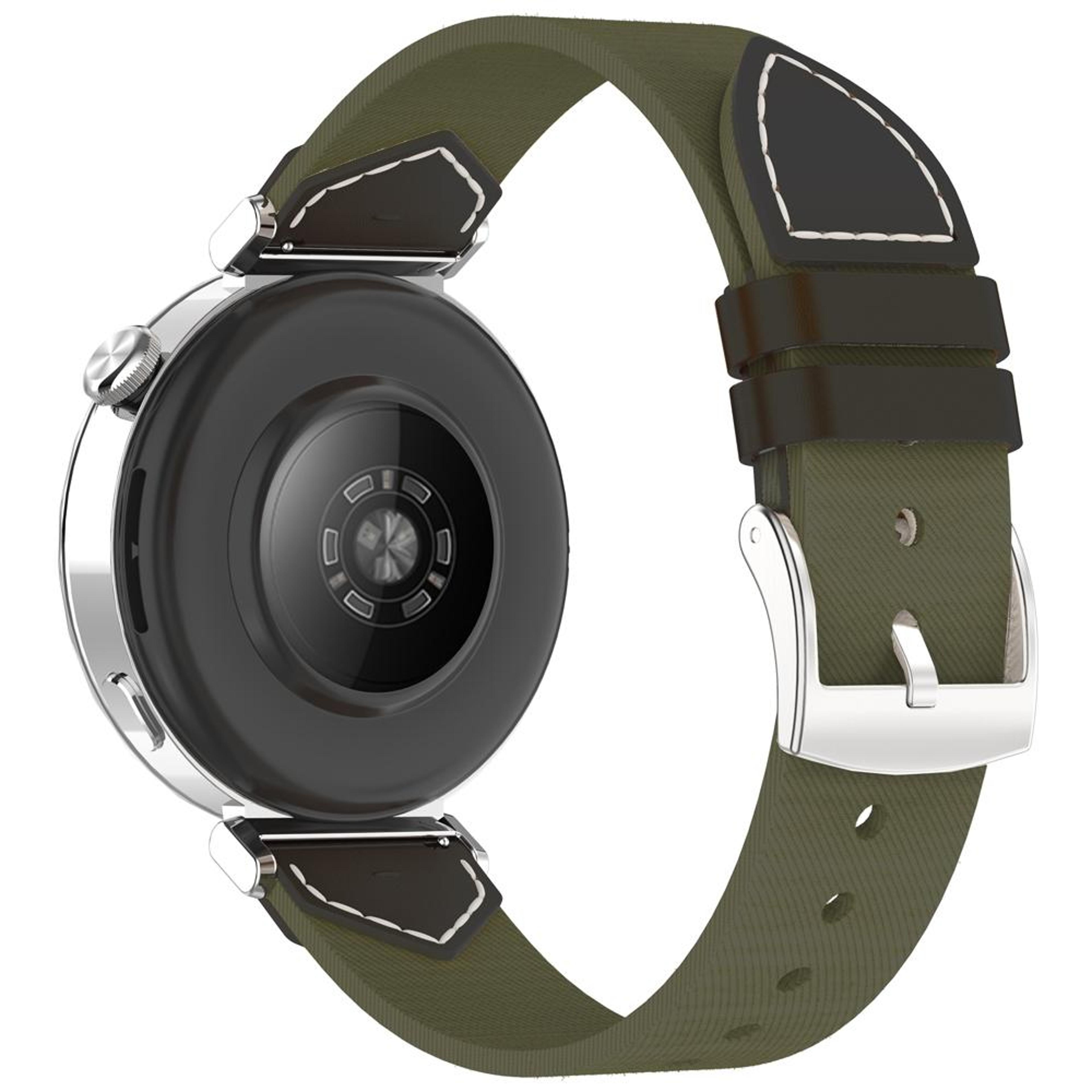 Huawei Watch GT 5 41mm GT 5 Pro 42mm Nylon Watch Band Stitched Denim Watch Strap 1