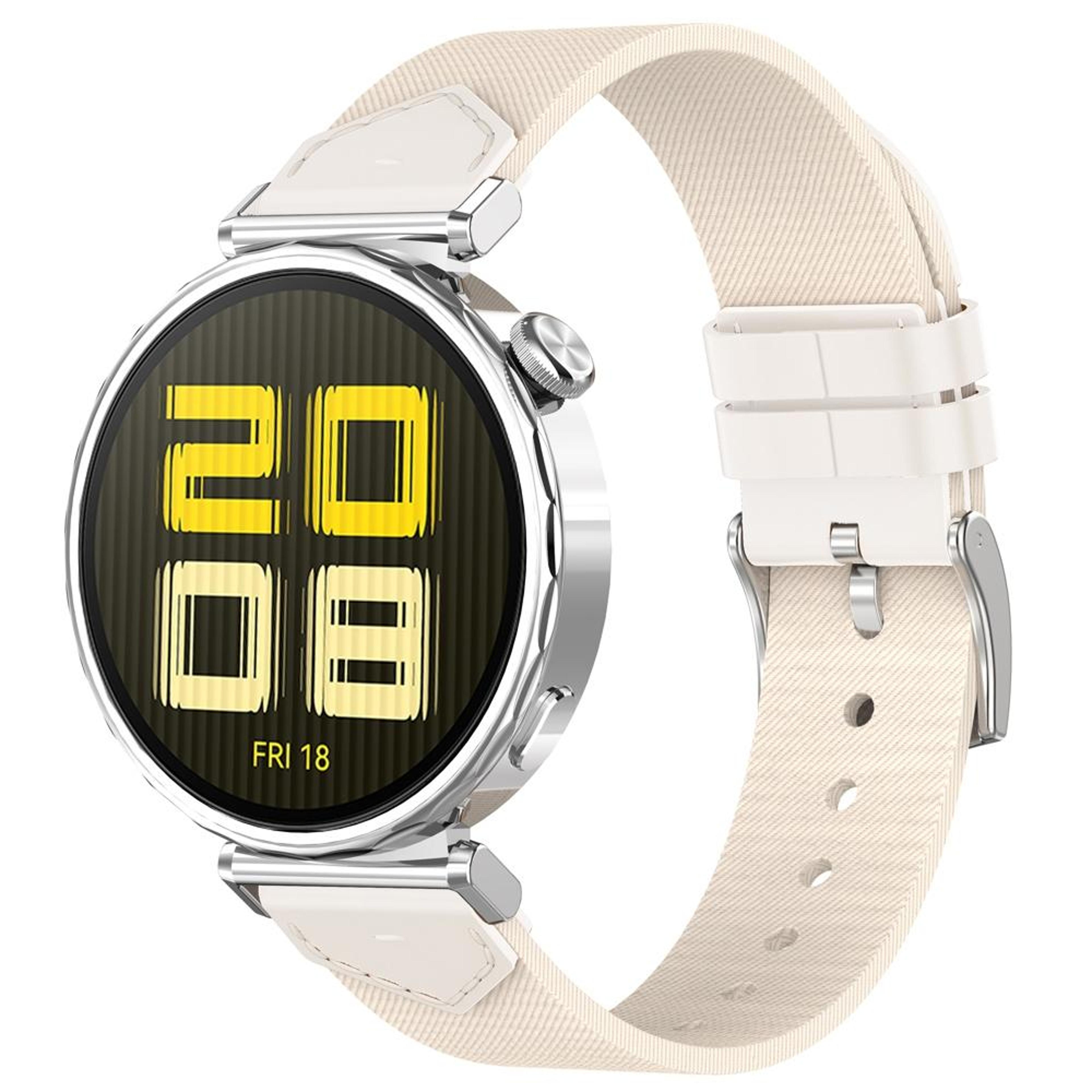 Huawei Watch GT 5 41mm GT 5 Pro 42mm Nylon Watch Band Stitched Denim Watch Strap 2