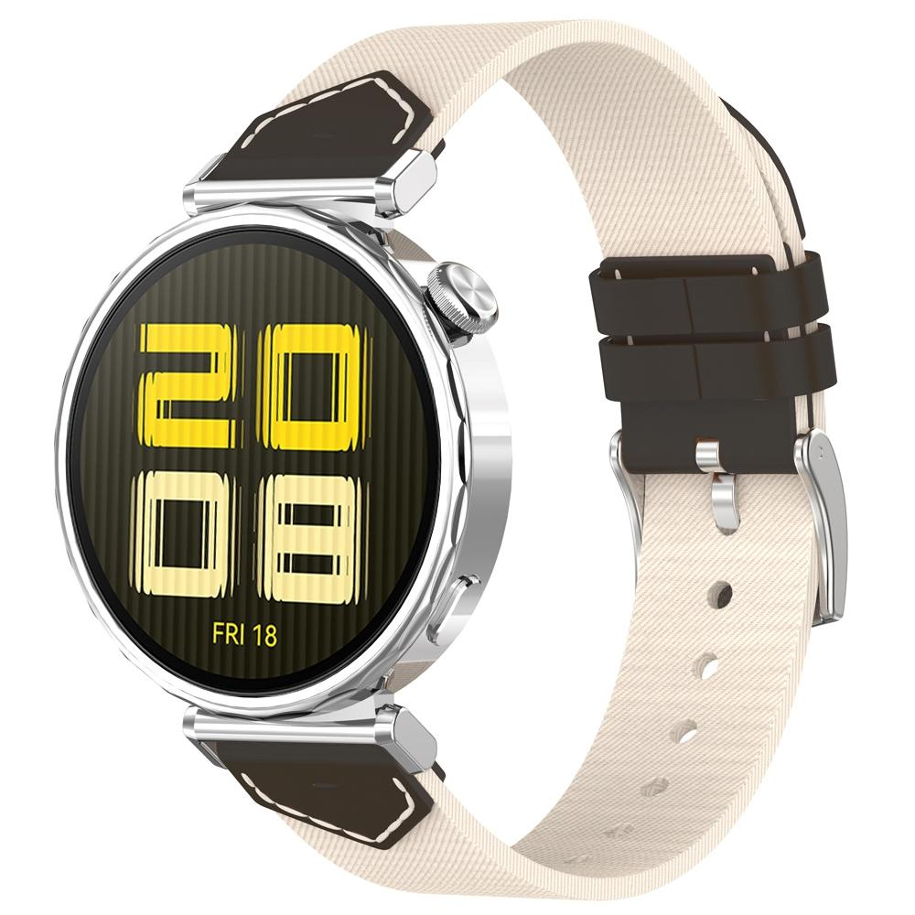 Huawei Watch GT 5 41mm GT 5 Pro 42mm Nylon Watch Band Stitched Denim Watch Strap 8