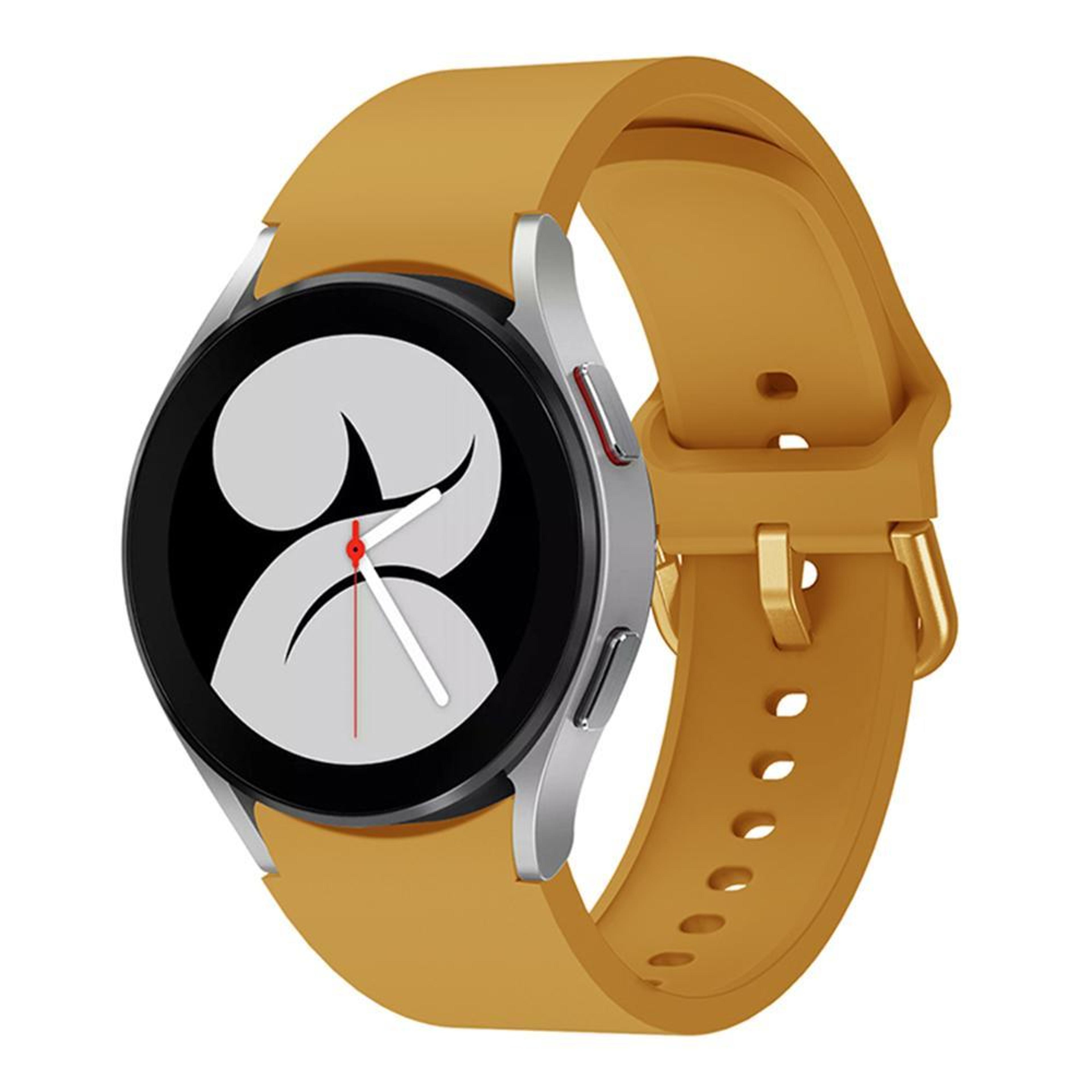 Kalebol Silicone Watch Band For Samsung Galaxy Watch 7 6 5 4 Soft Sport Replacement Strap With Meta 10