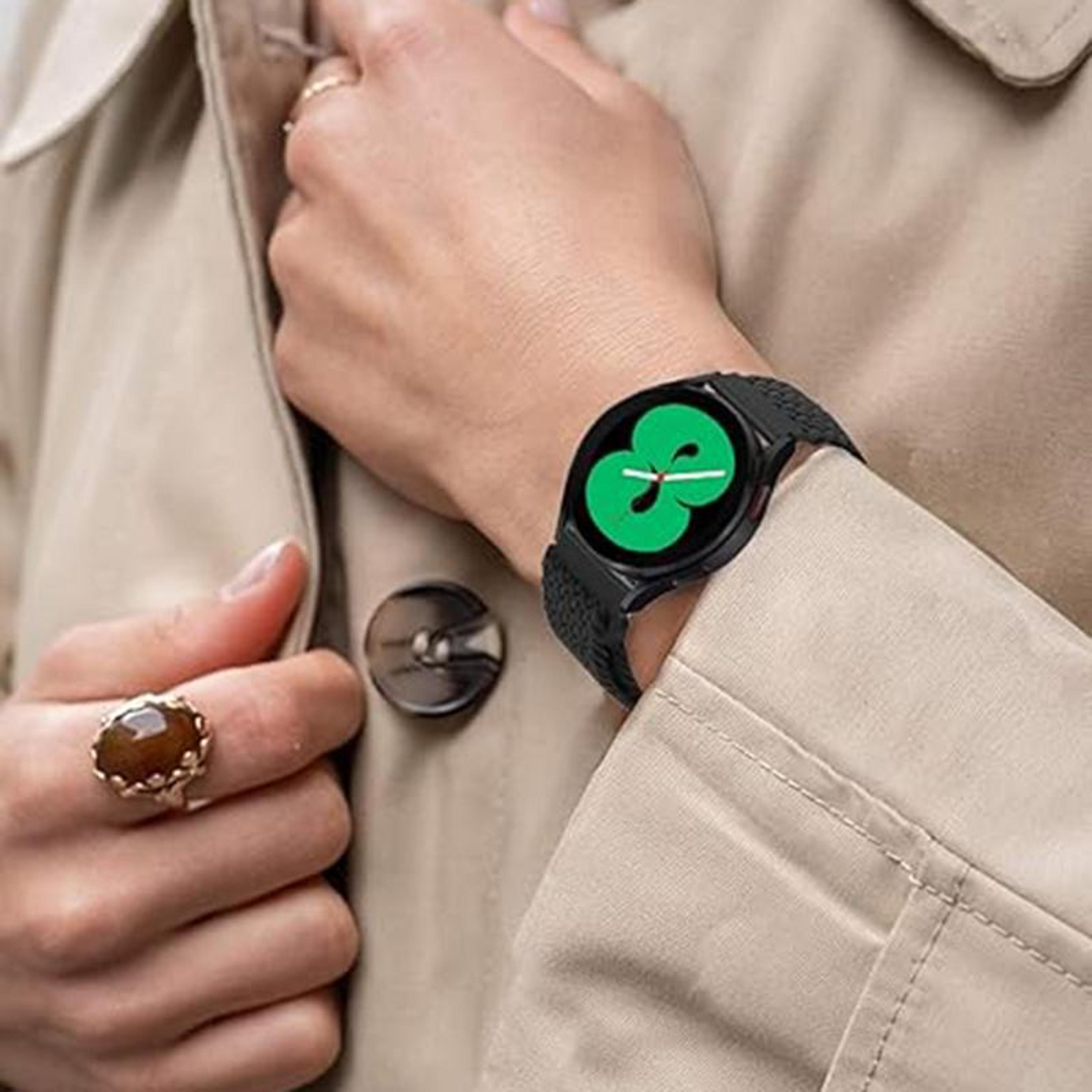 Kalebol Braided Samsung Galaxy Watch Band Nylon Adjustable Strap For Galaxy Watch 7 6 5 4 1