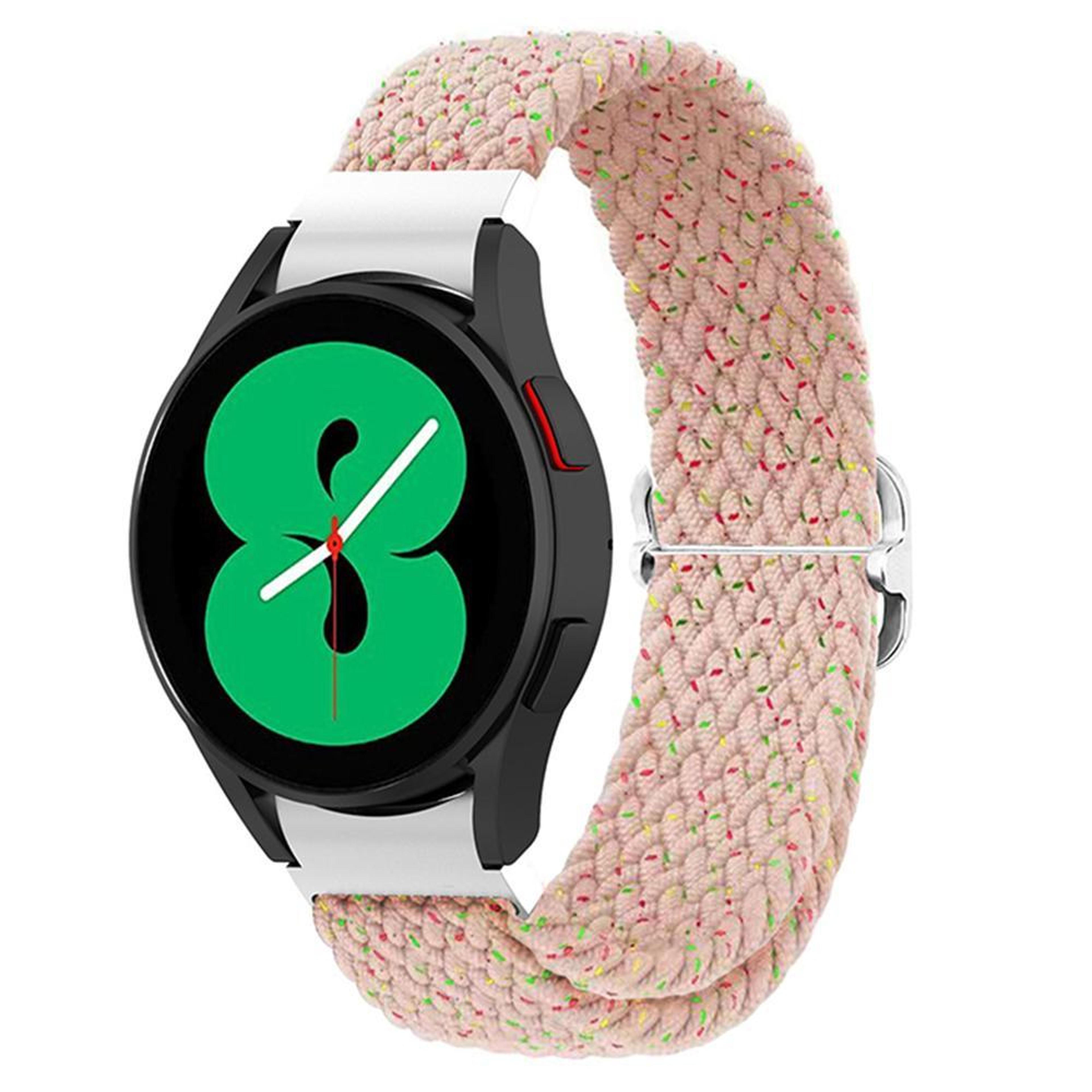 Kalebol Braided Samsung Galaxy Watch Band Nylon Adjustable Strap For Galaxy Watch 7 6 5 4 15