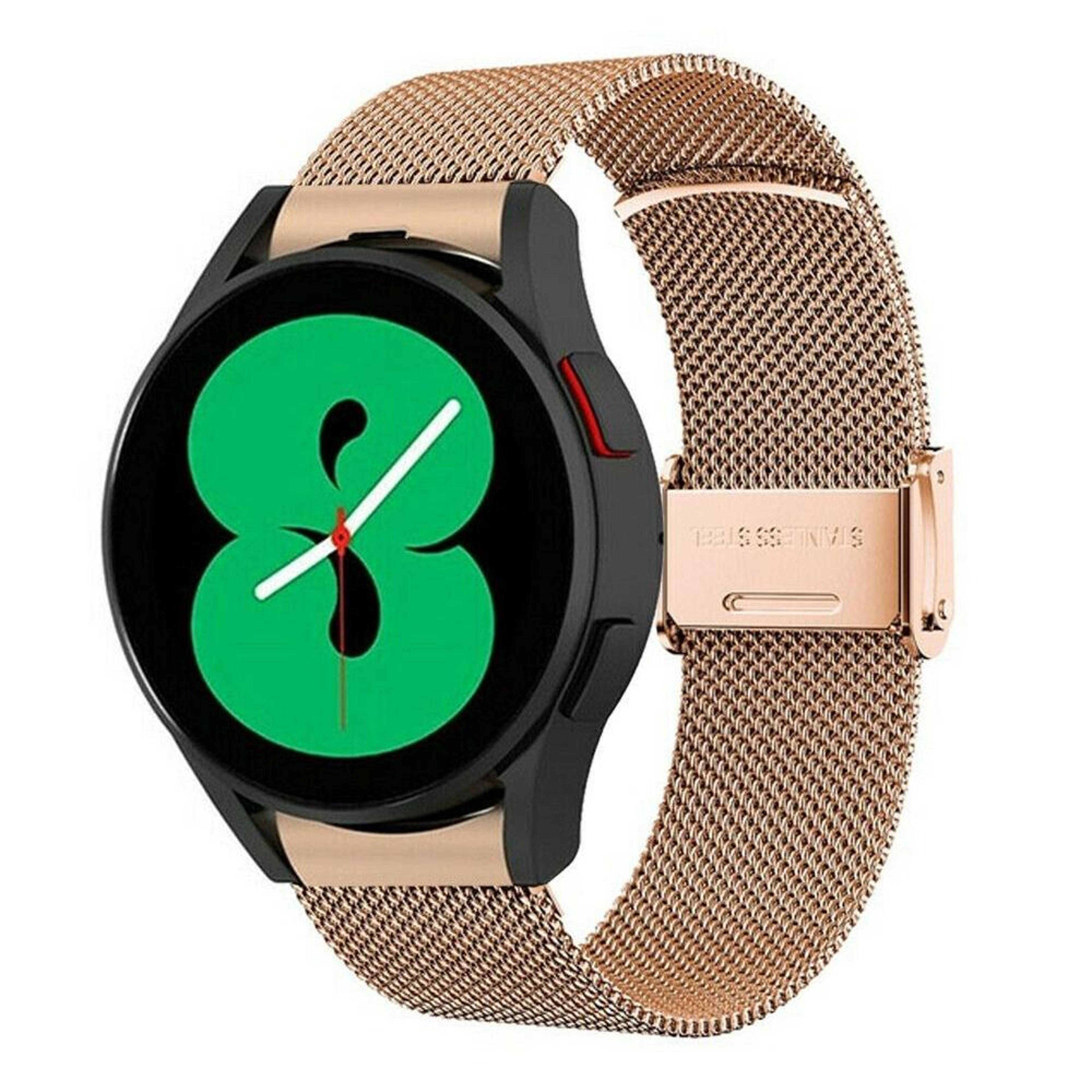Samsung Galaxy Watch4 40mm 44mm Milanese Watch Band Stainless Steel Magnetic Mesh Strap 8