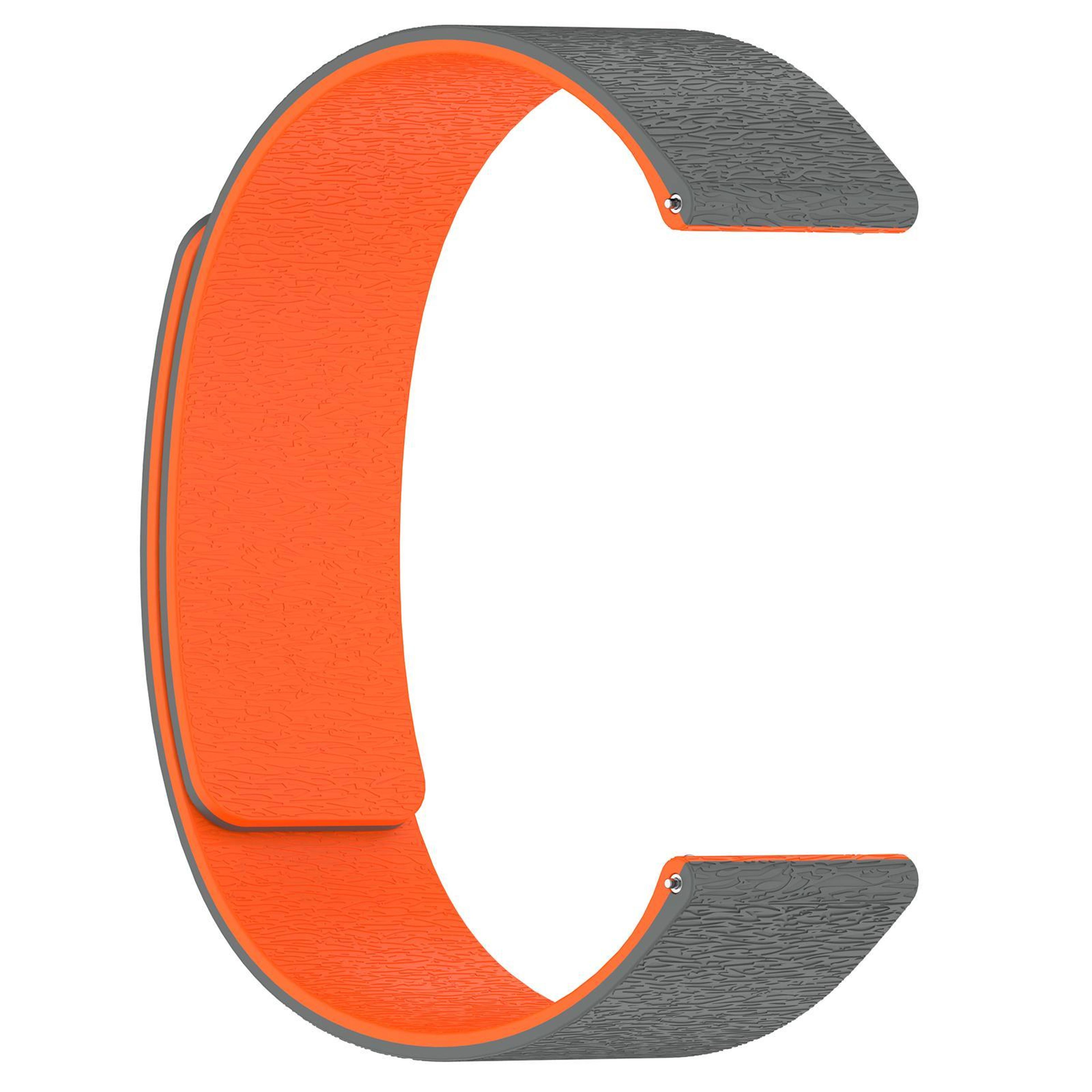For Amazfit Active 2 Magnetic Silicone Watch Band Cloud Wood Grain Soft Replacement Strap 6