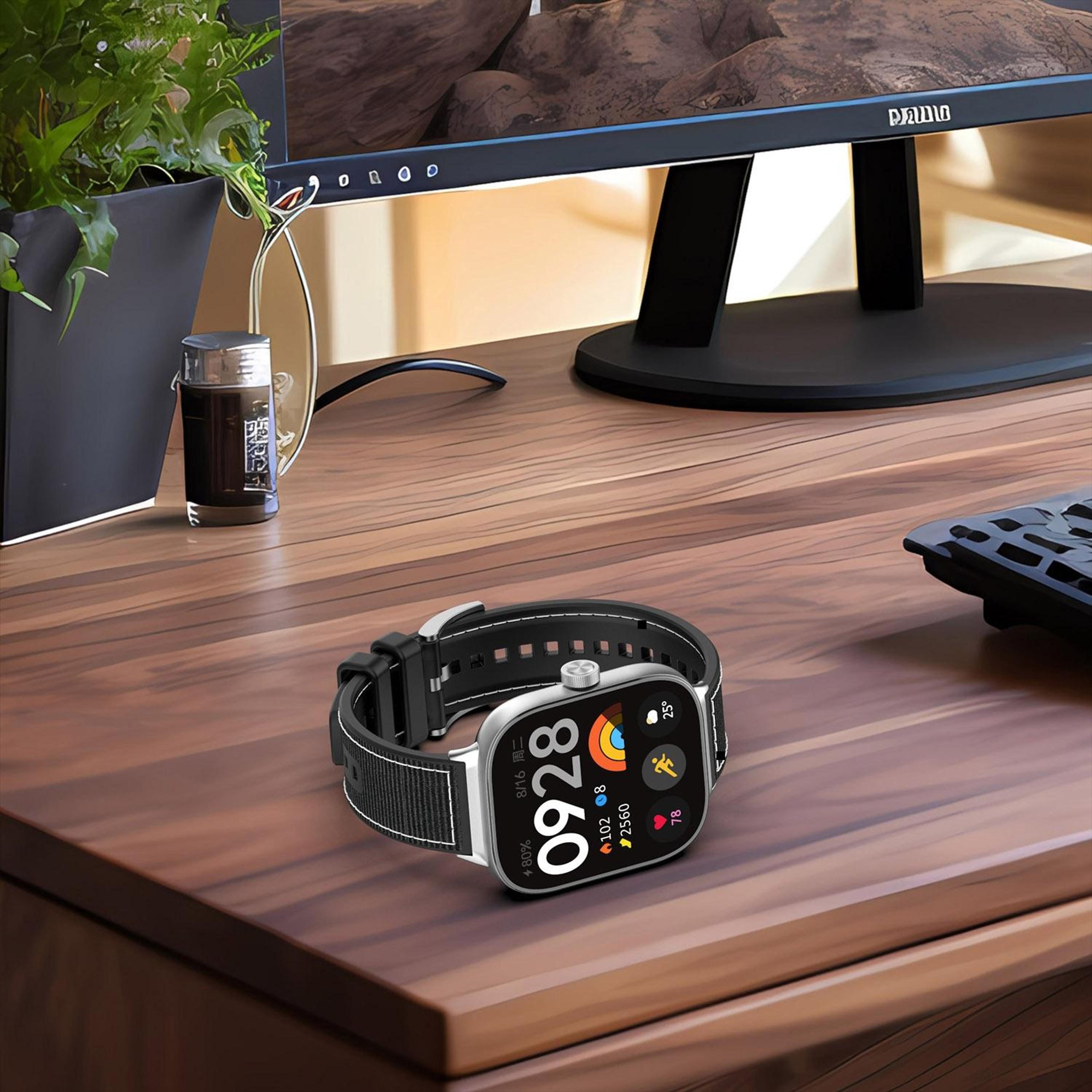Xiaomi Band 10 Pro Hybrid Nylon Watch Band Breathable Silicone Watch Strap For Redmi Watch 6 5 4 11
