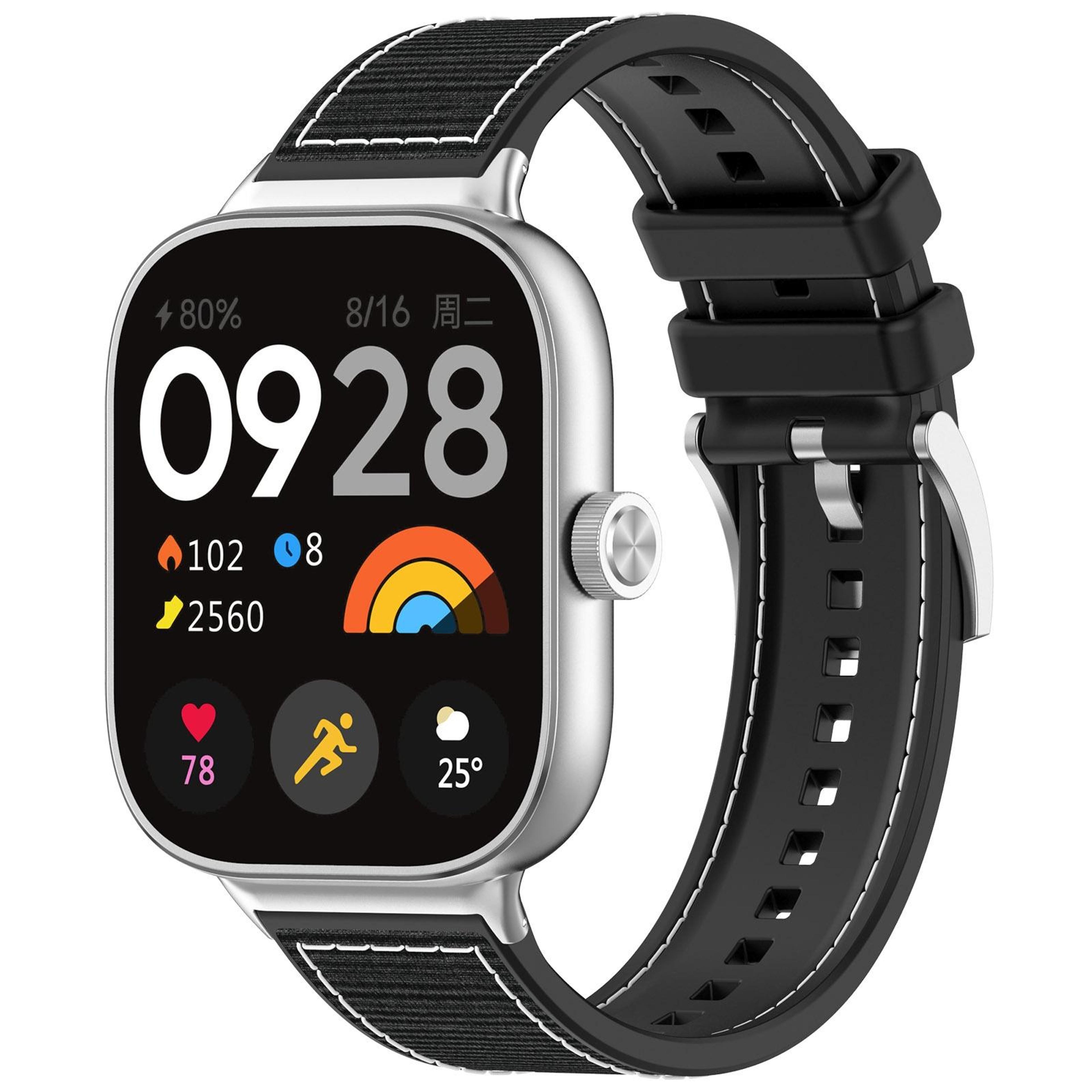 Xiaomi Band 10 Pro Hybrid Nylon Watch Band Breathable Silicone Watch Strap For Redmi Watch 6 5 4 13