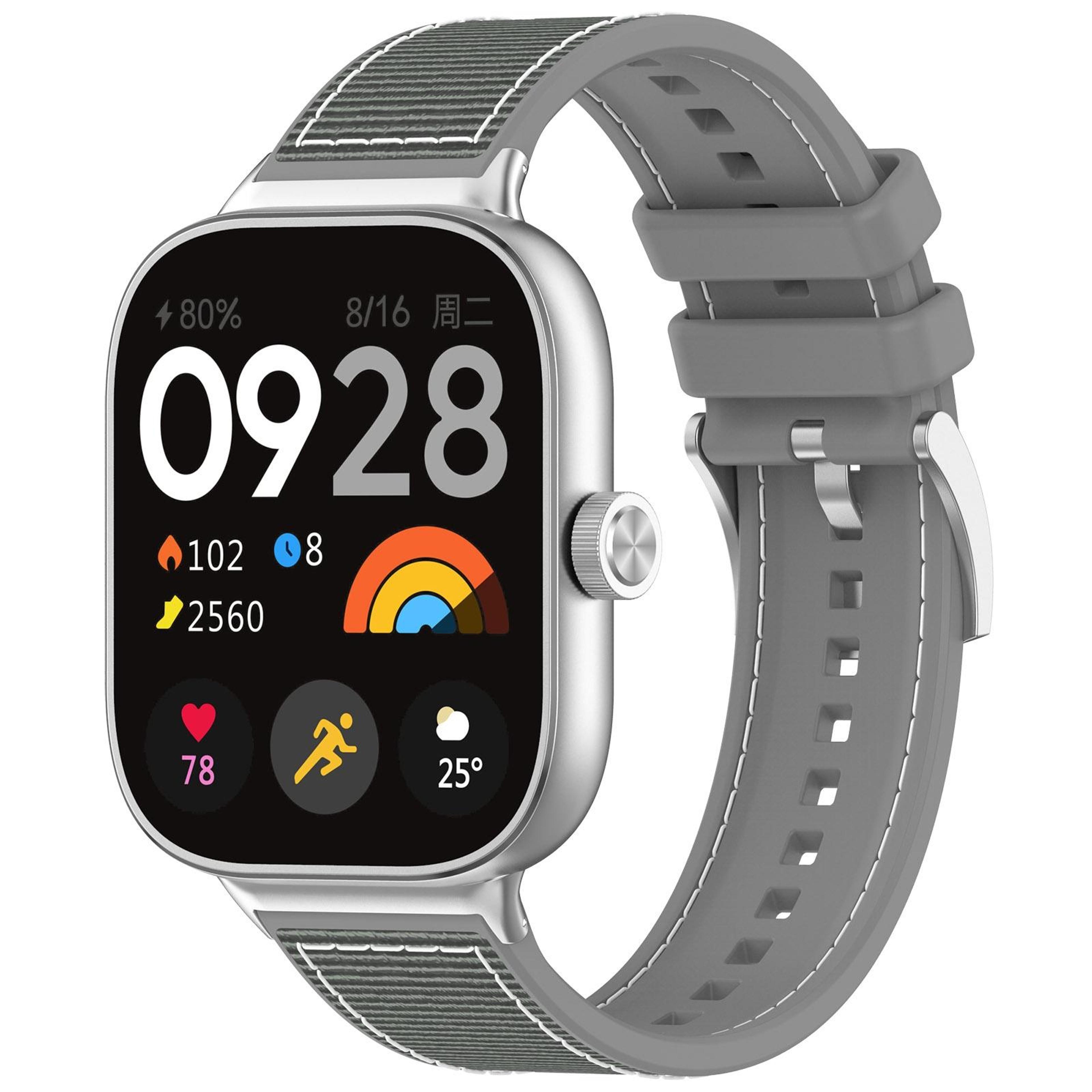 Xiaomi Band 10 Pro Hybrid Nylon Watch Band Breathable Silicone Watch Strap For Redmi Watch 6 5 4 5