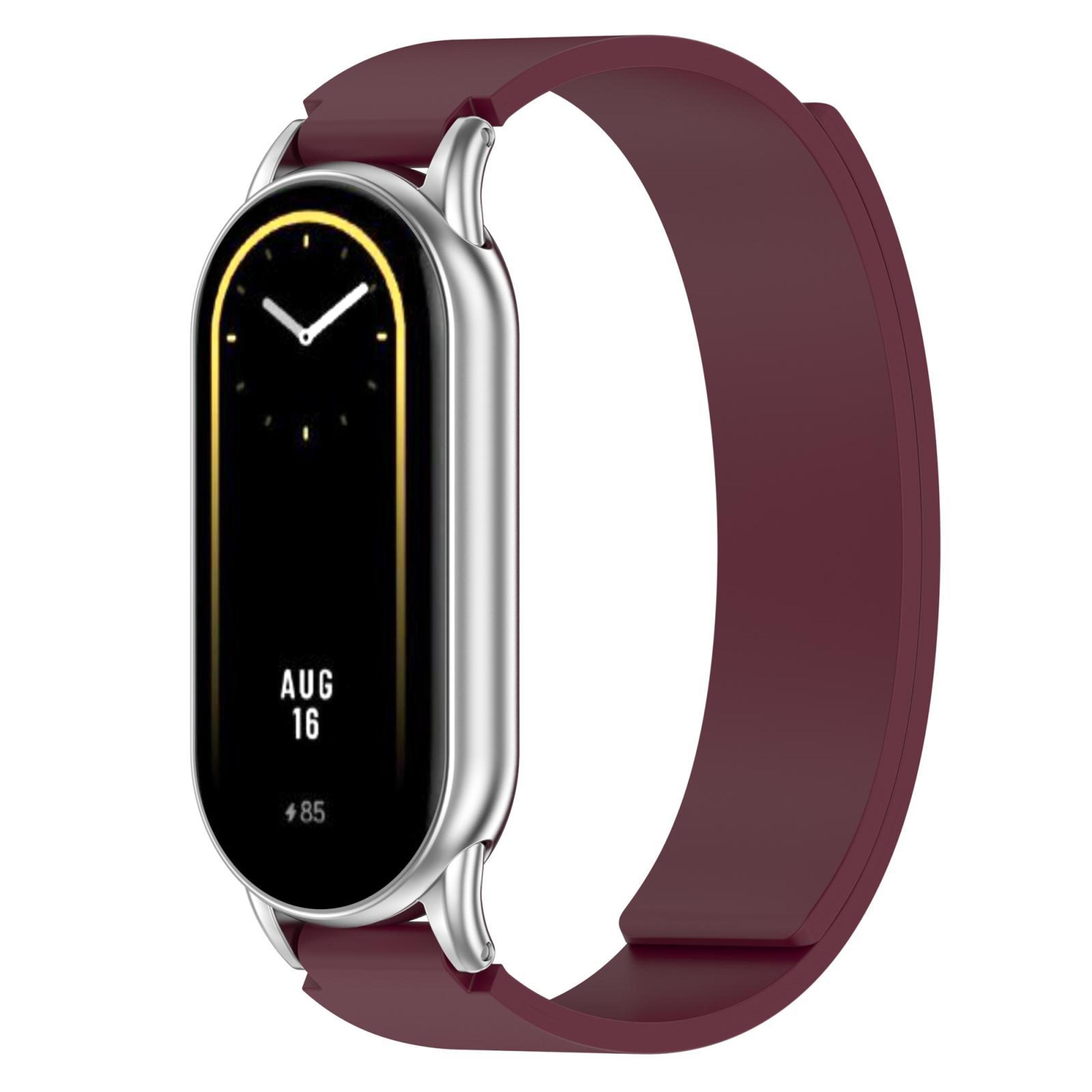 Xiaomi Smart Band 10 9 8 Magnetic Watch Band Soft Silicone Watch Band Replacement Strap 6