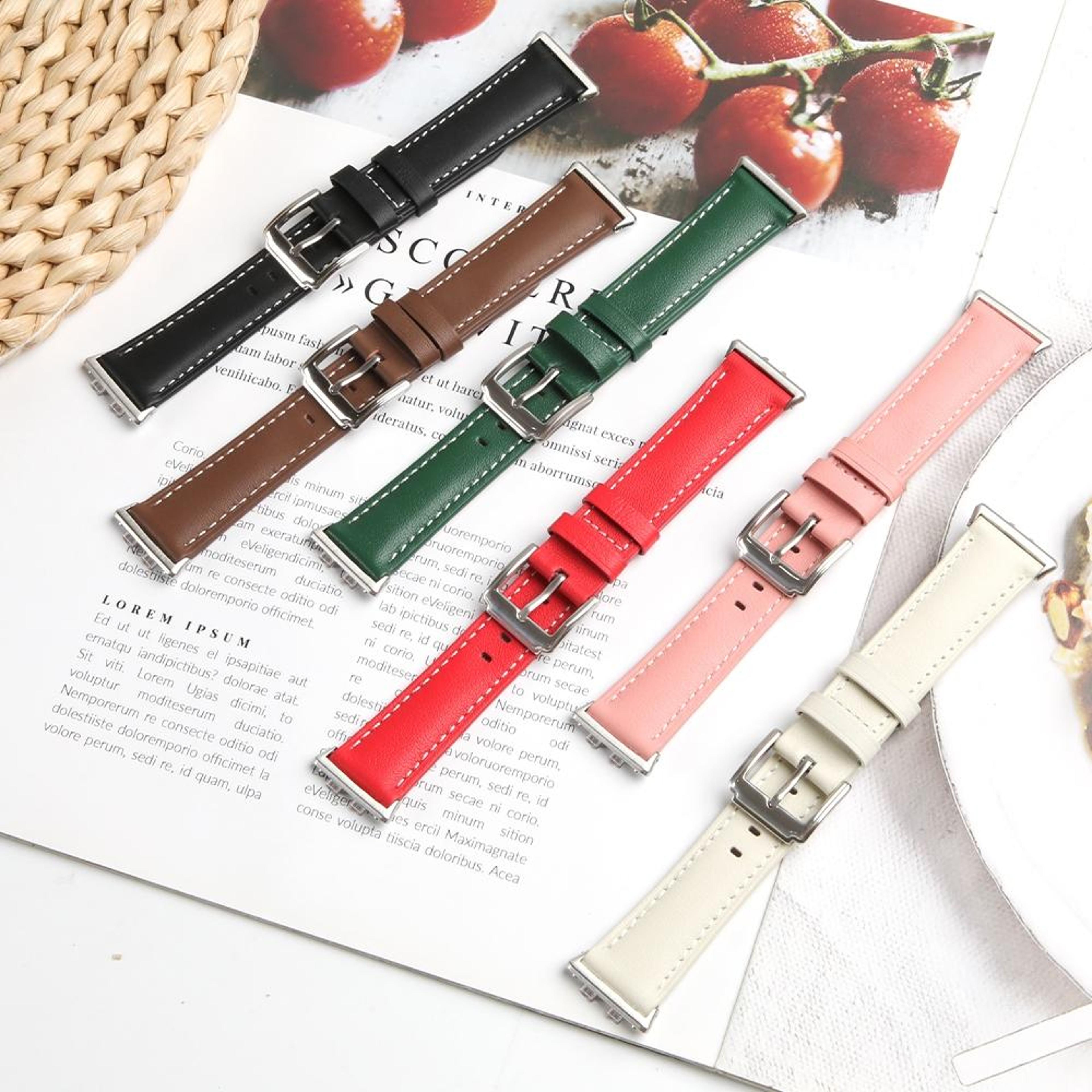 Honor Band 9 Genuine Leather Watch Band Adjustable Replacement Strap 8