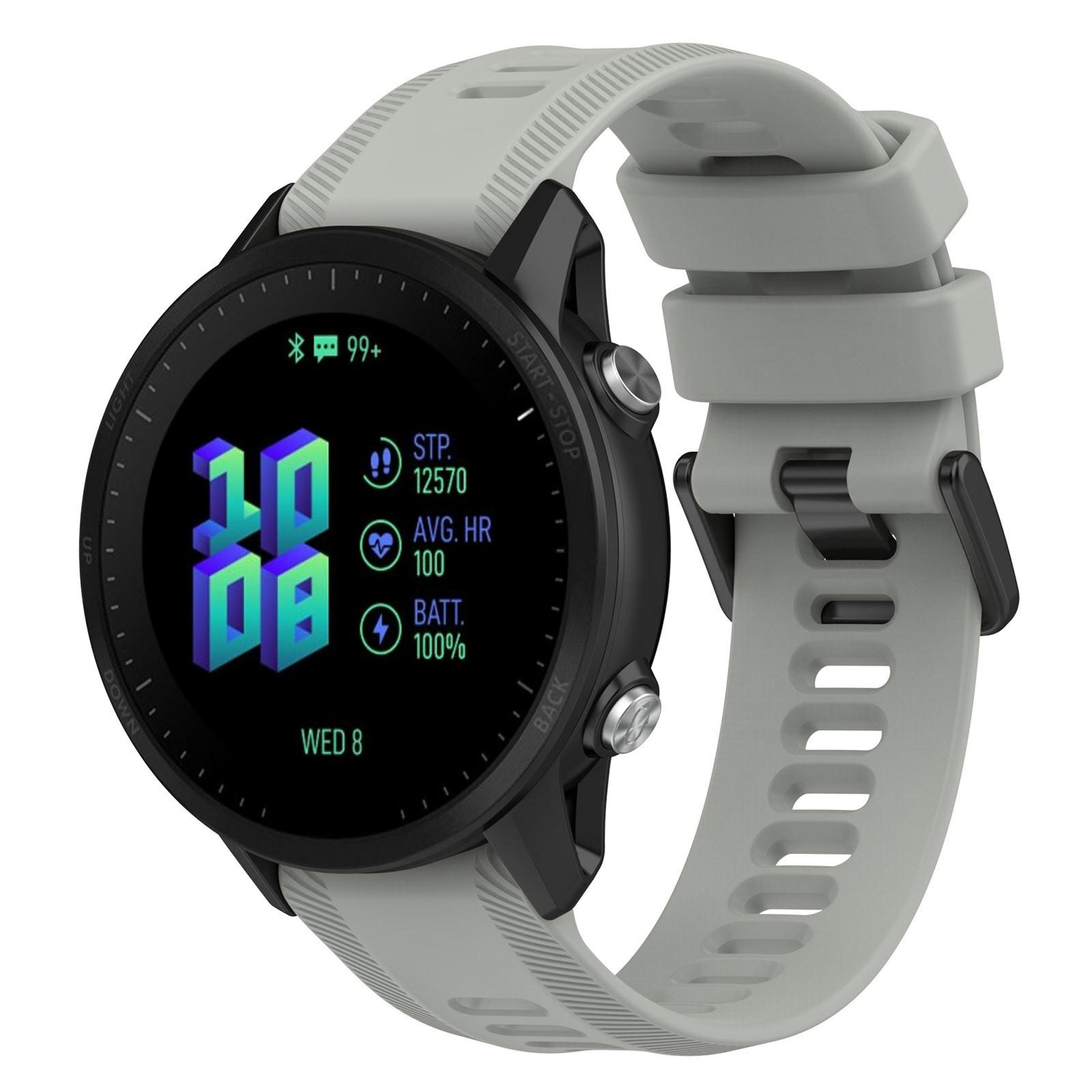 Garmin Forerunner 955 Silicone Watch Band 22mm Quick Release Sport Replacement Strap 9