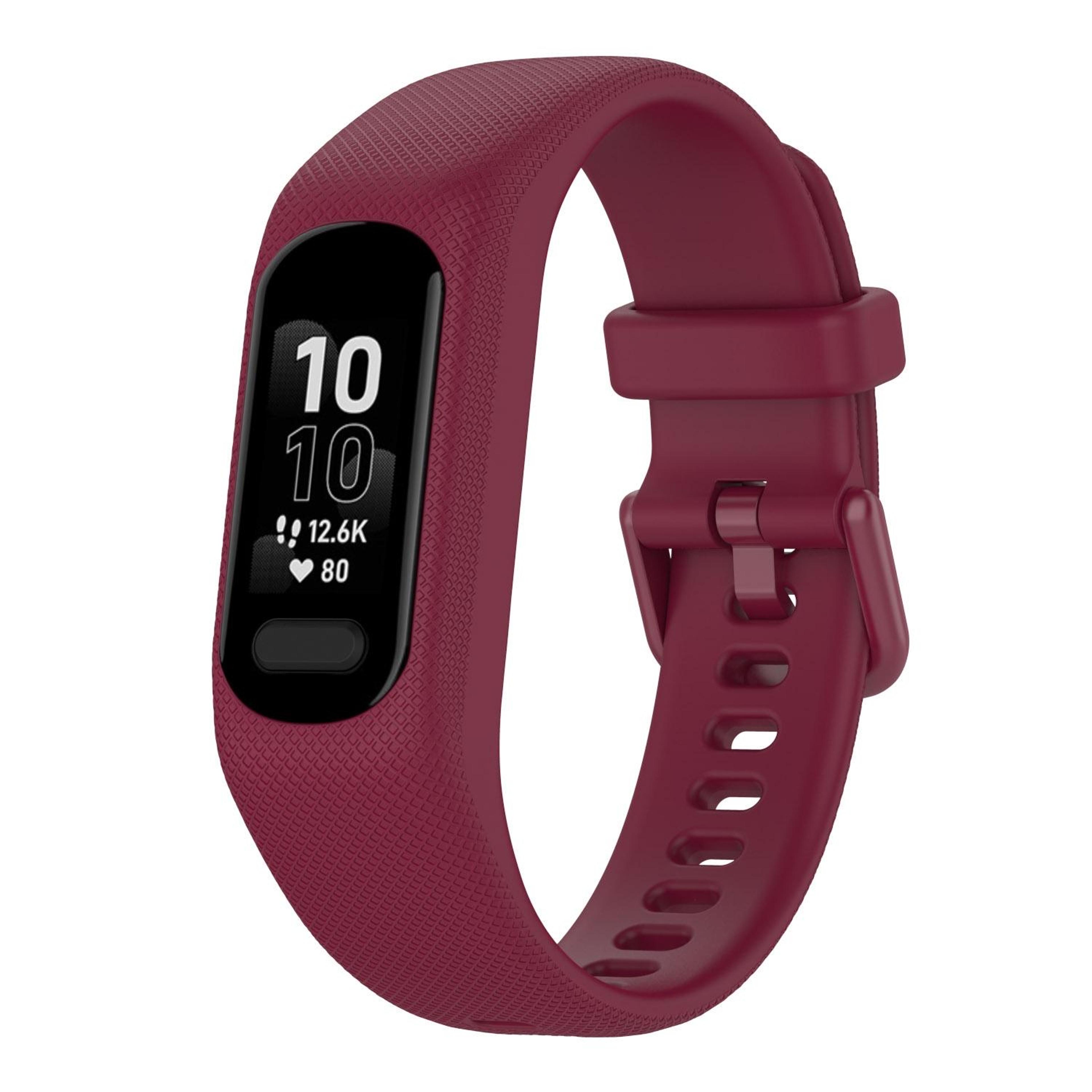 Garmin Vivosmart 5 Silicone Watch Band Soft Adjustable Replacement Strap 3