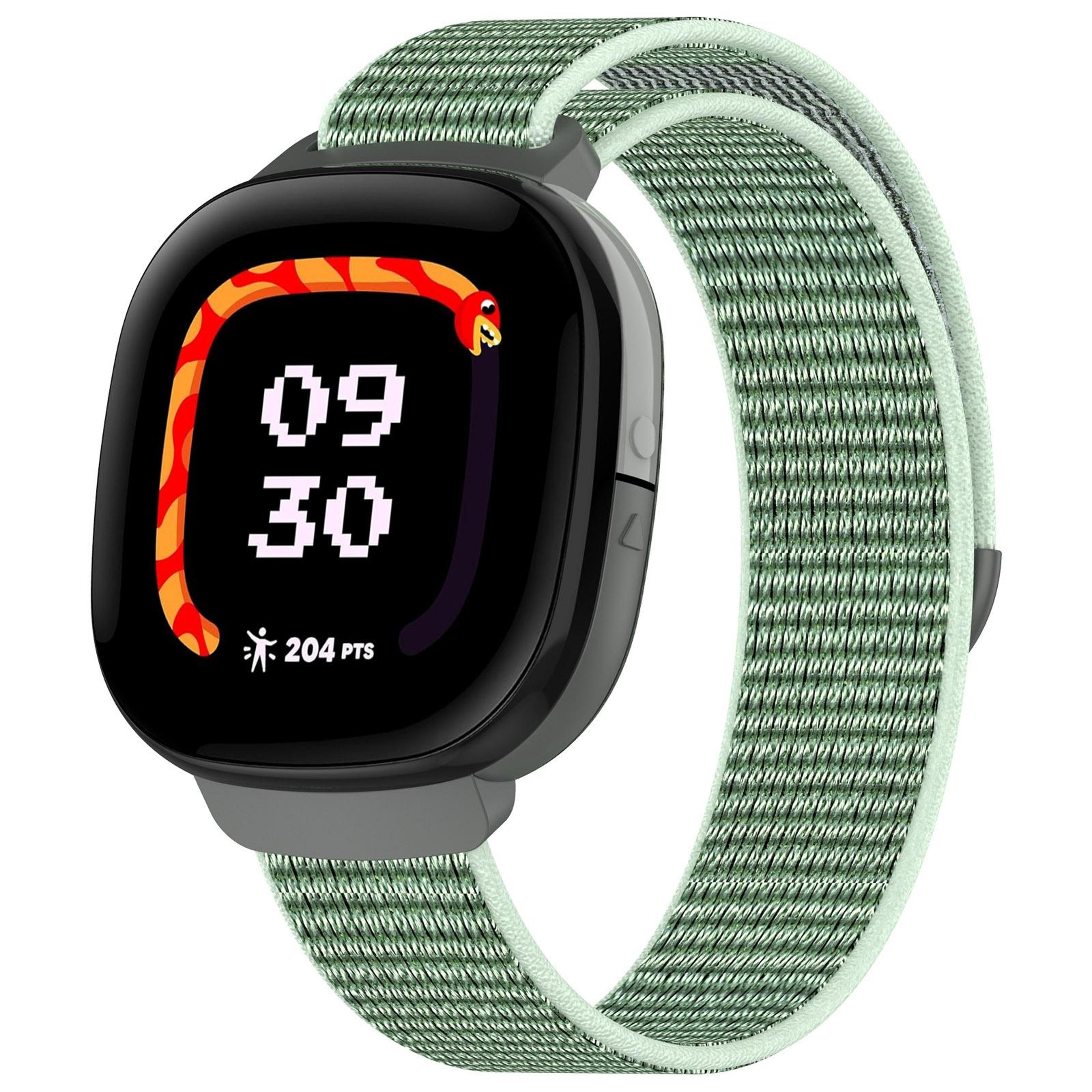 Fitbit Ace LTE Nylon Loop Watch Band Adjustable Replacement Strap For Everyday Comfort 10